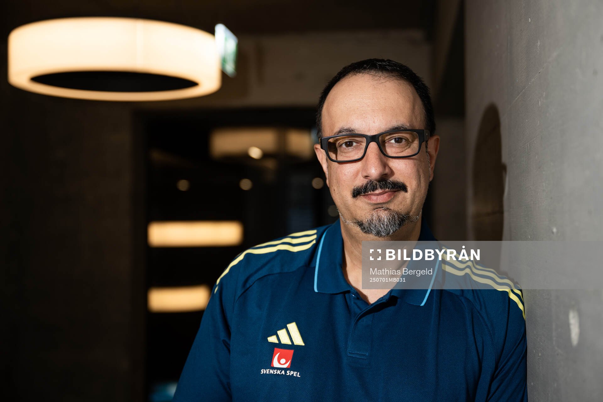 Medical doctor Houman Ebrahim of the Swedish women’s