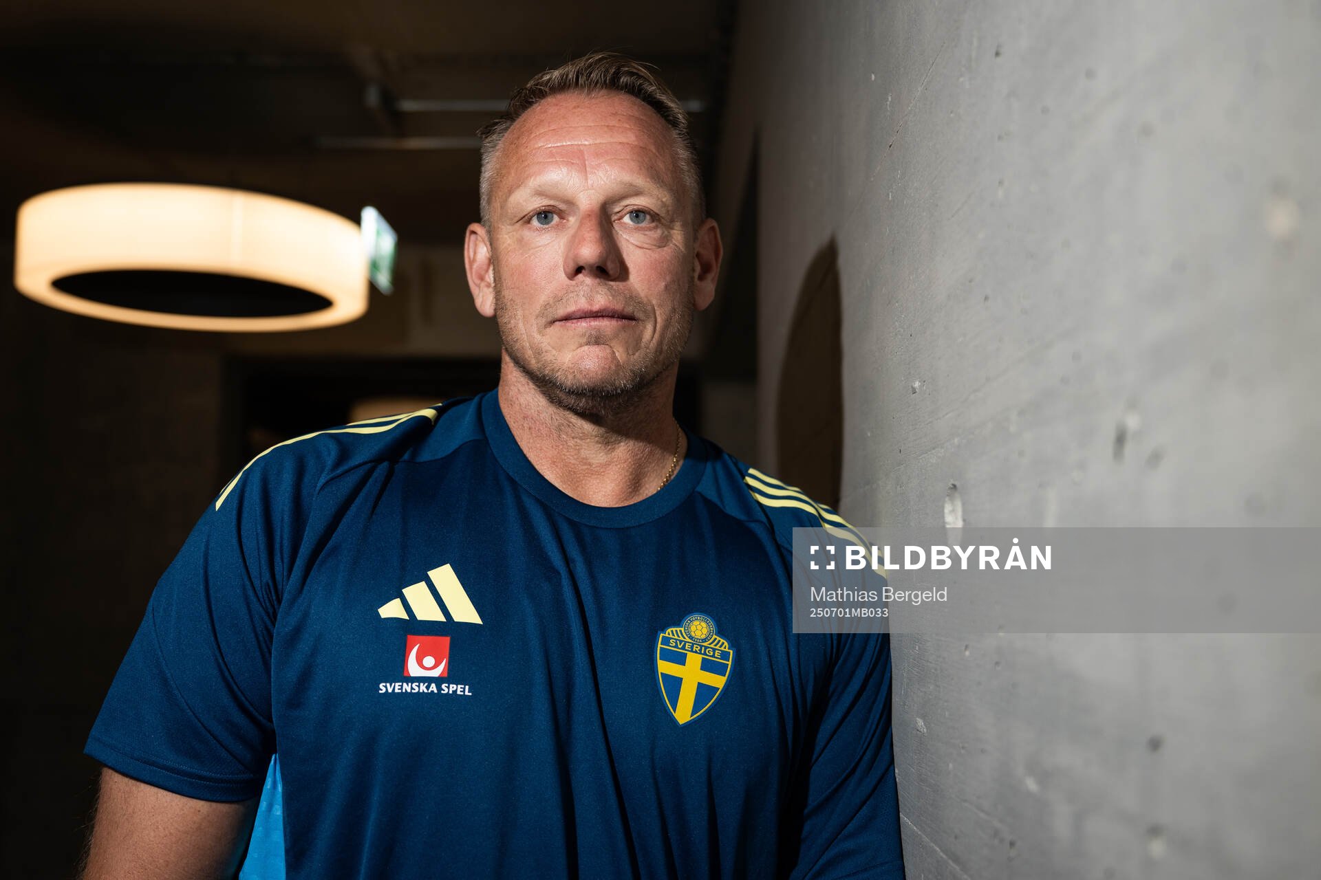 Head of security Stefan Dejemyr of the Swedish women’s