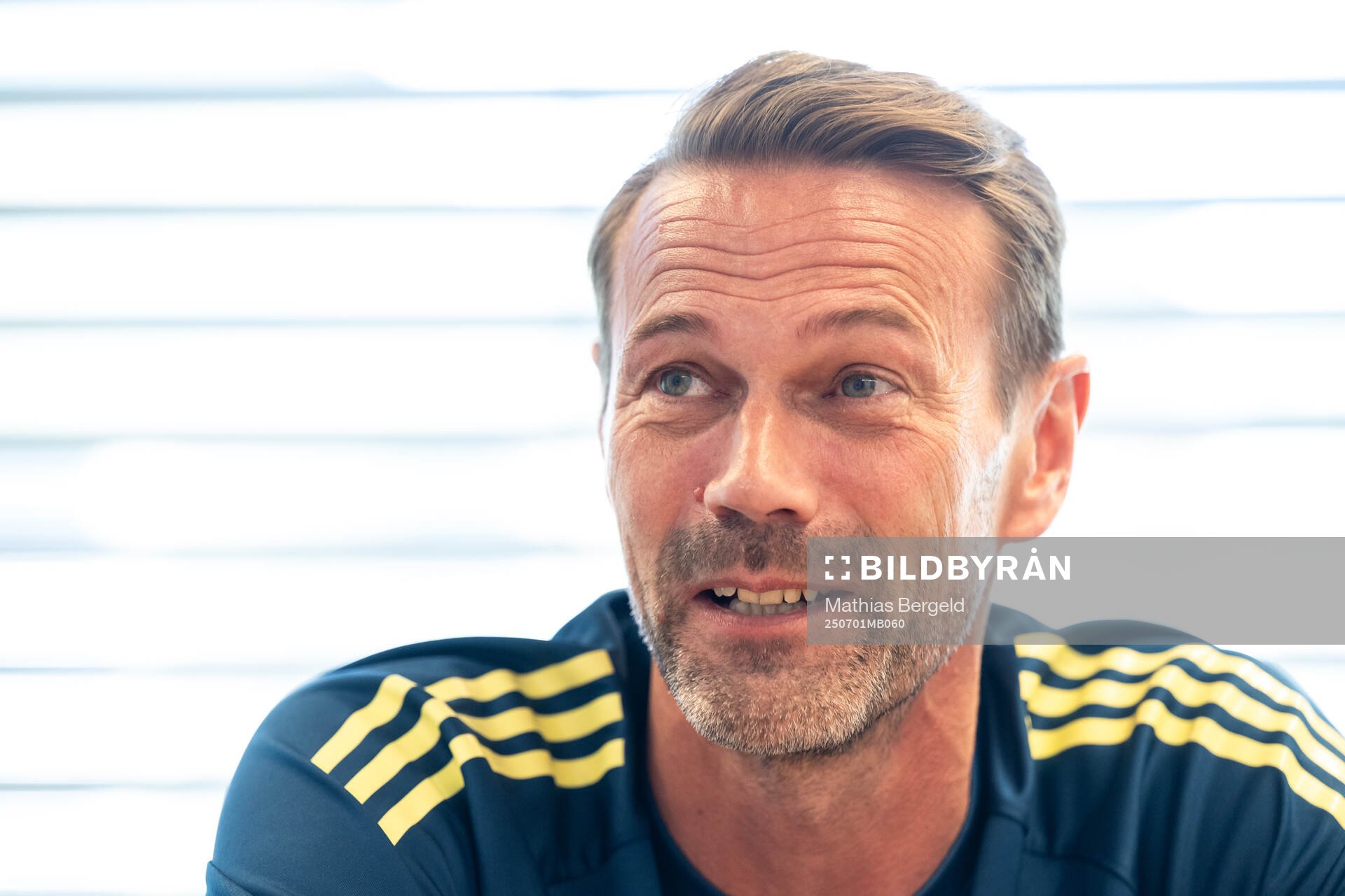 of the Swedish women’s national football team at a press
