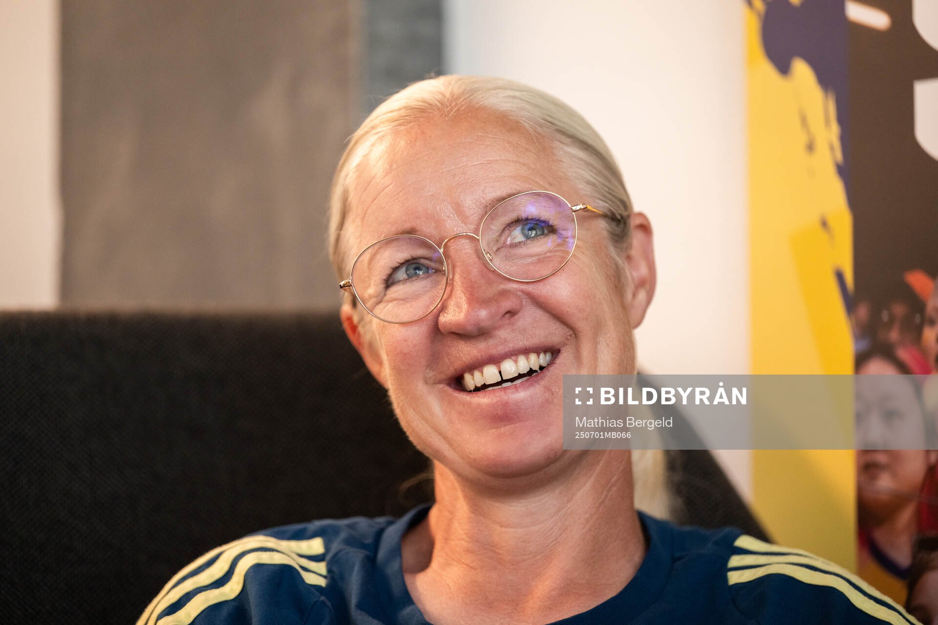 Assistant coach Victoria Sandell of the Swedish women’s