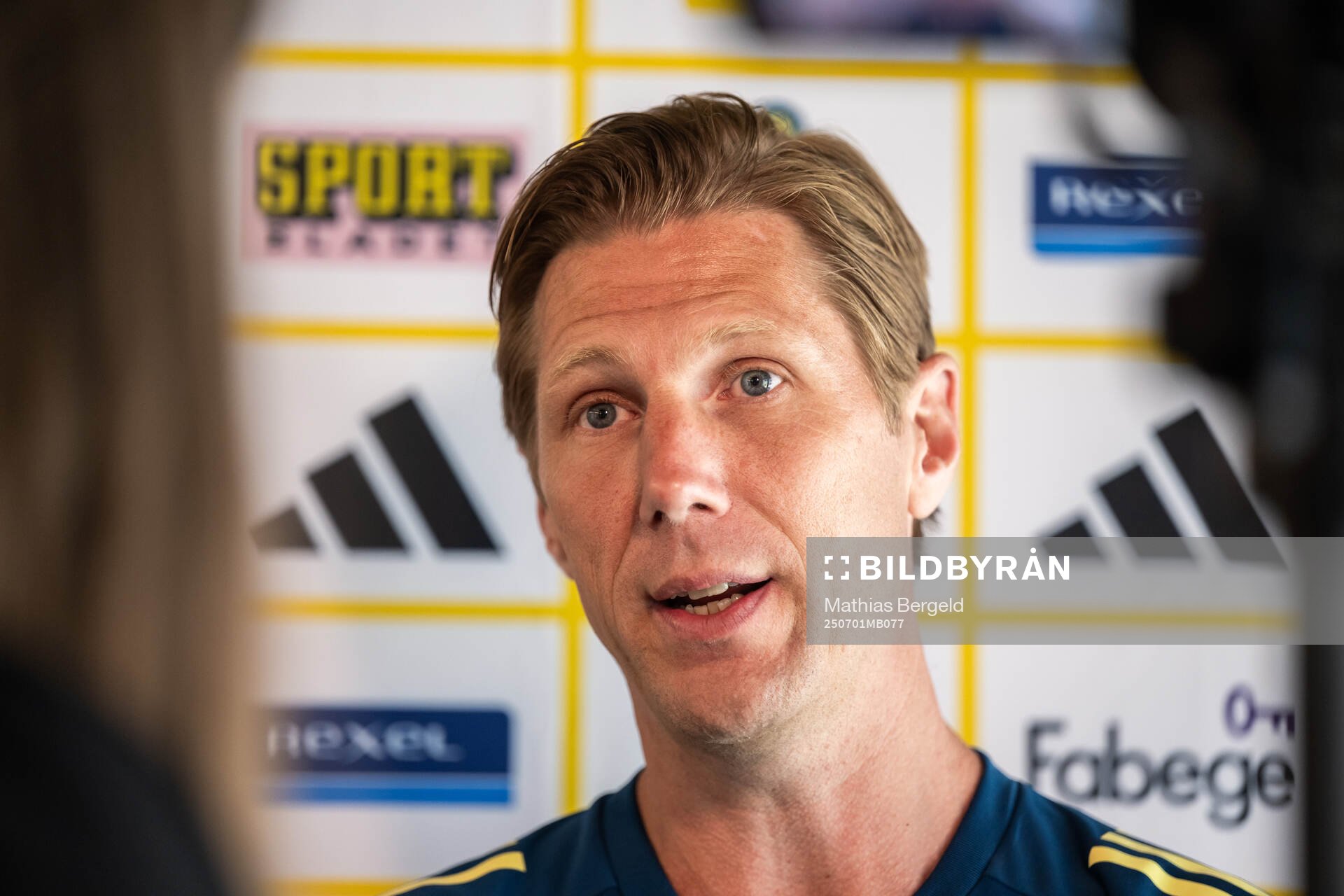 Sports psychologist Rasmus Liljeblad of the Swedish