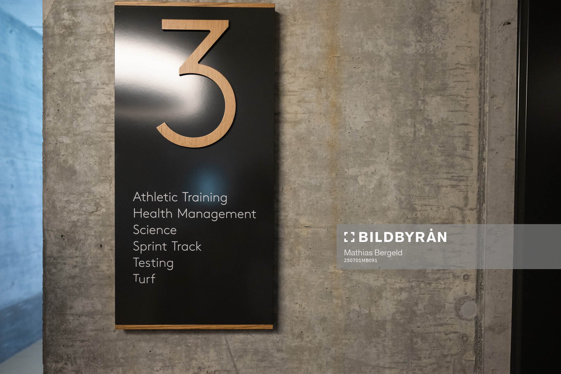 A sign displaying facilities is seen at a walk around at