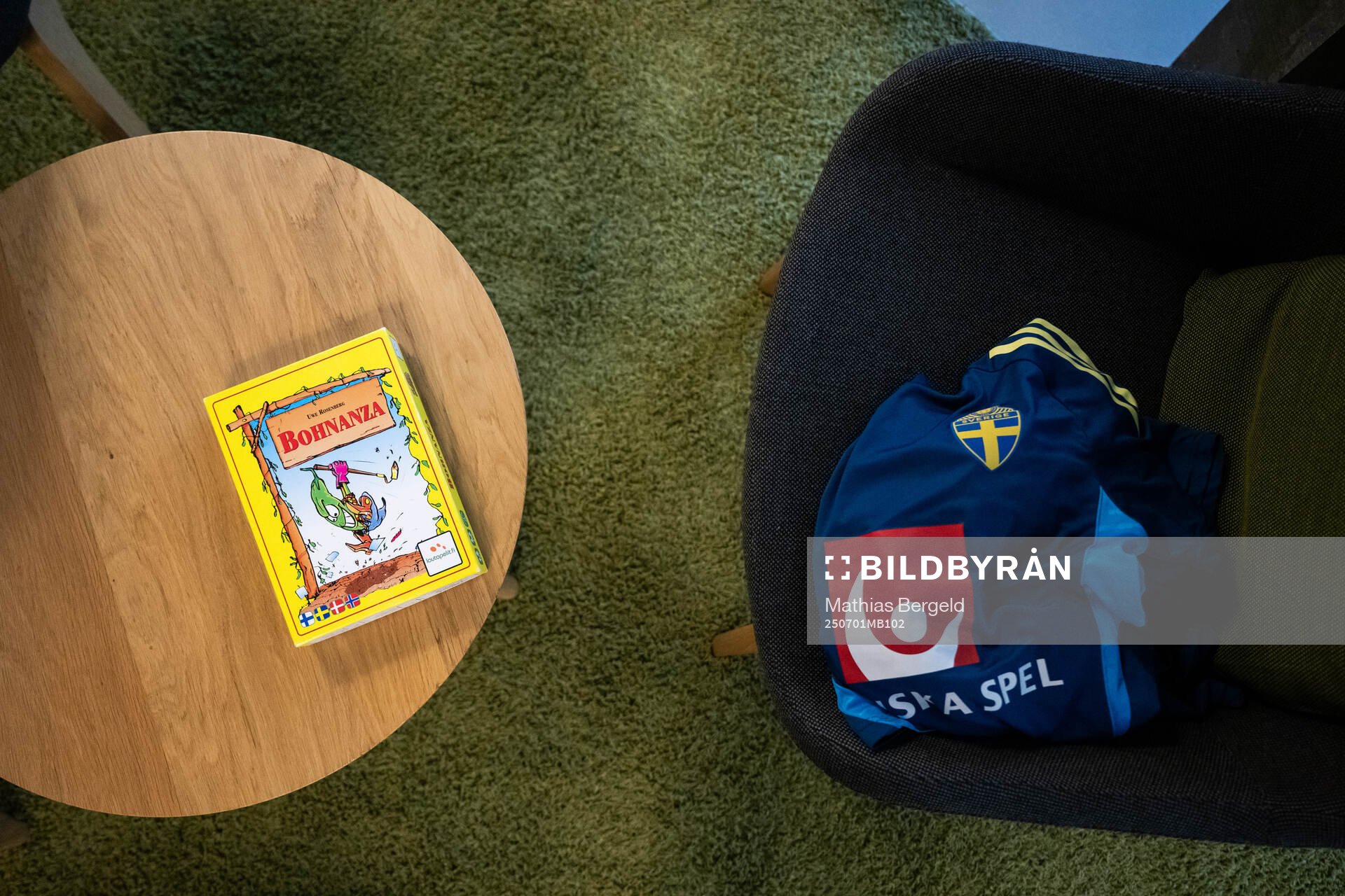 A game in the players lounge seen at a walk around at OYM