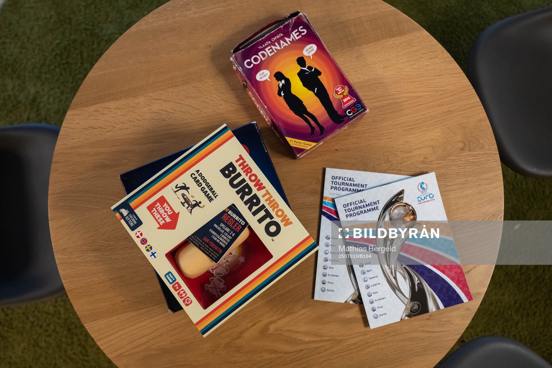 Board games seen at a walk around at OYM the base camp of