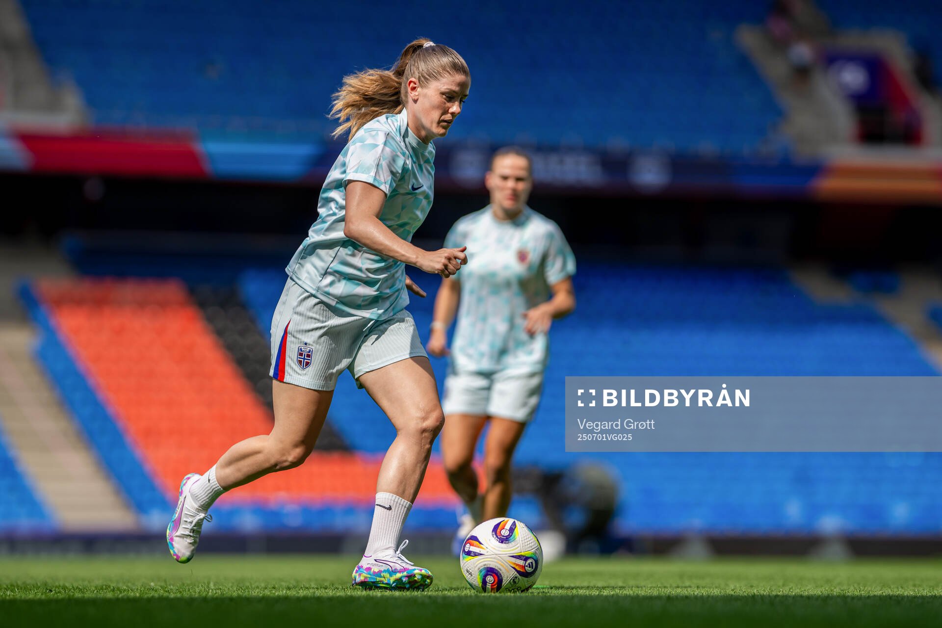 Maren Mjelde of the Norwegian women's national football team