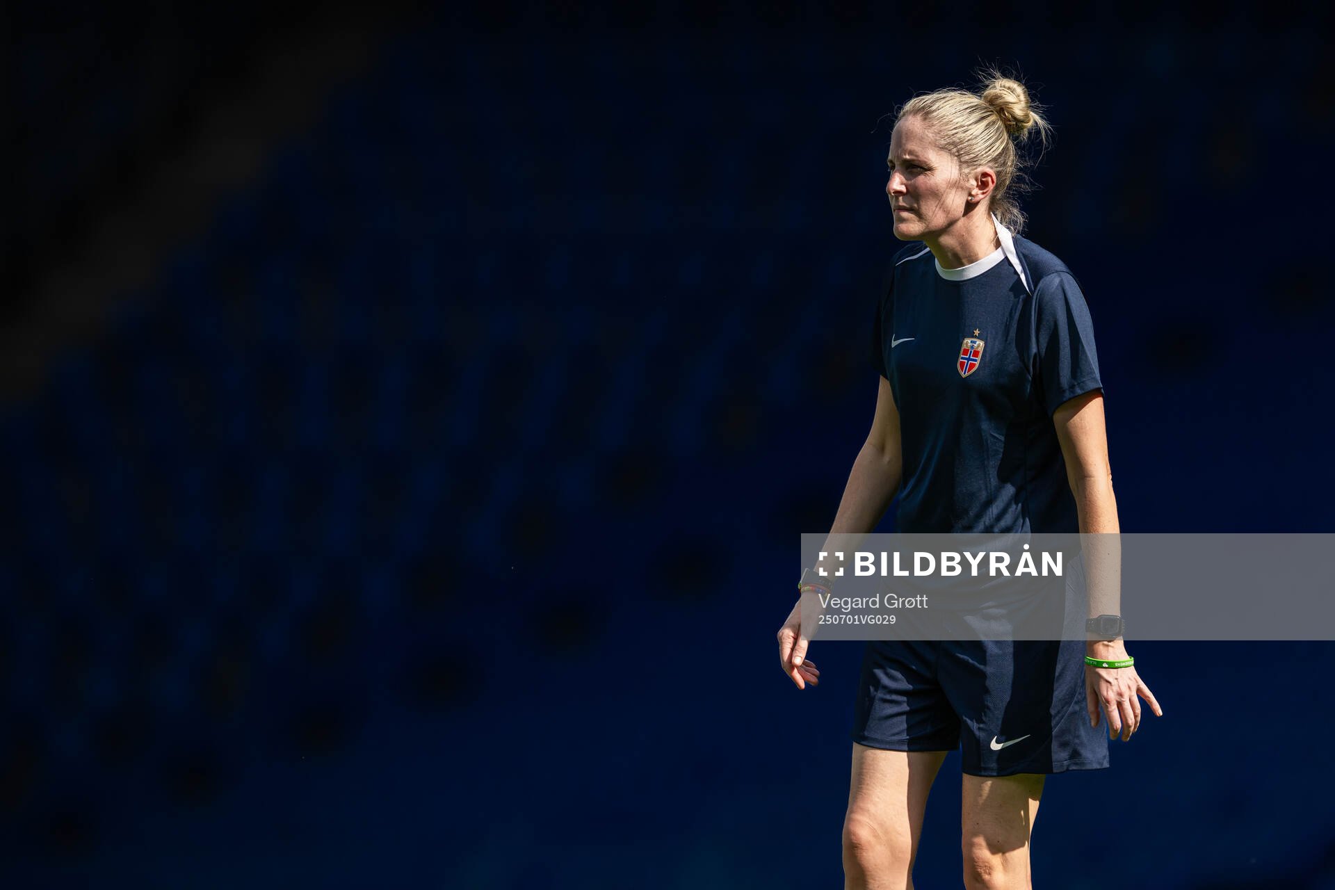 Gemma Grainger, head coach of the Norwegian women's