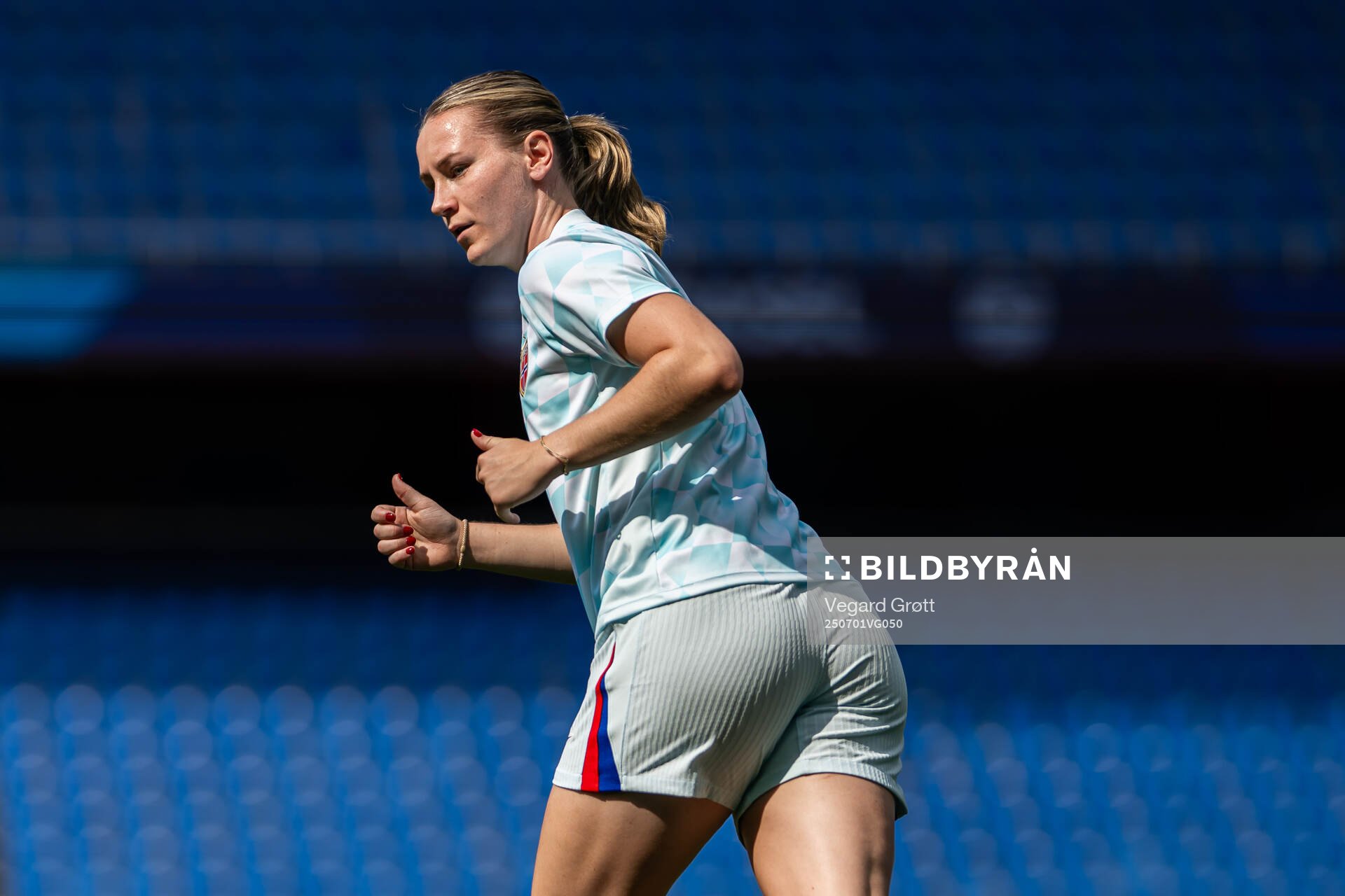 Elisabeth Terland of the Norwegian women's national