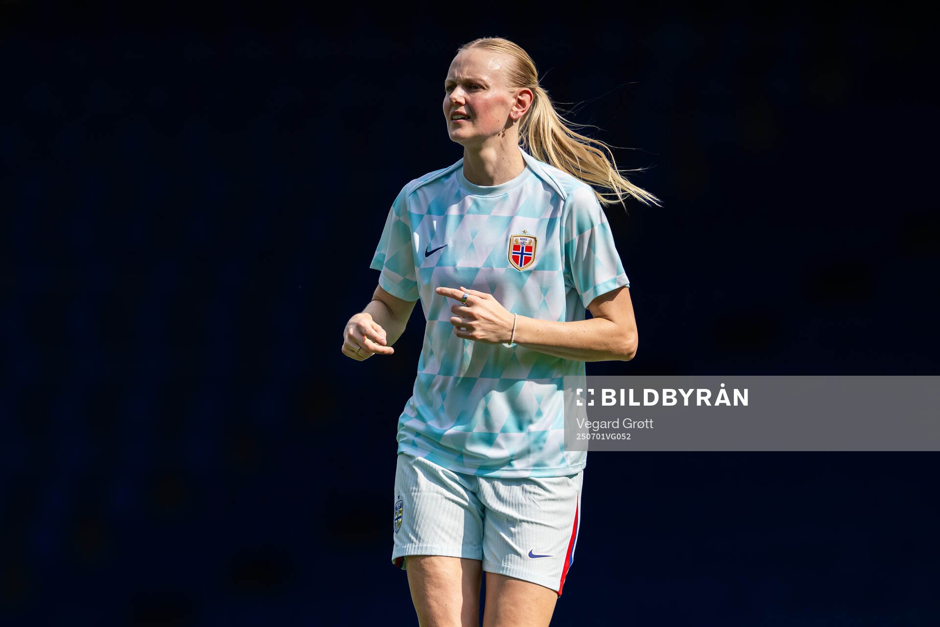 Karina Sævik of the Norwegian women's national football