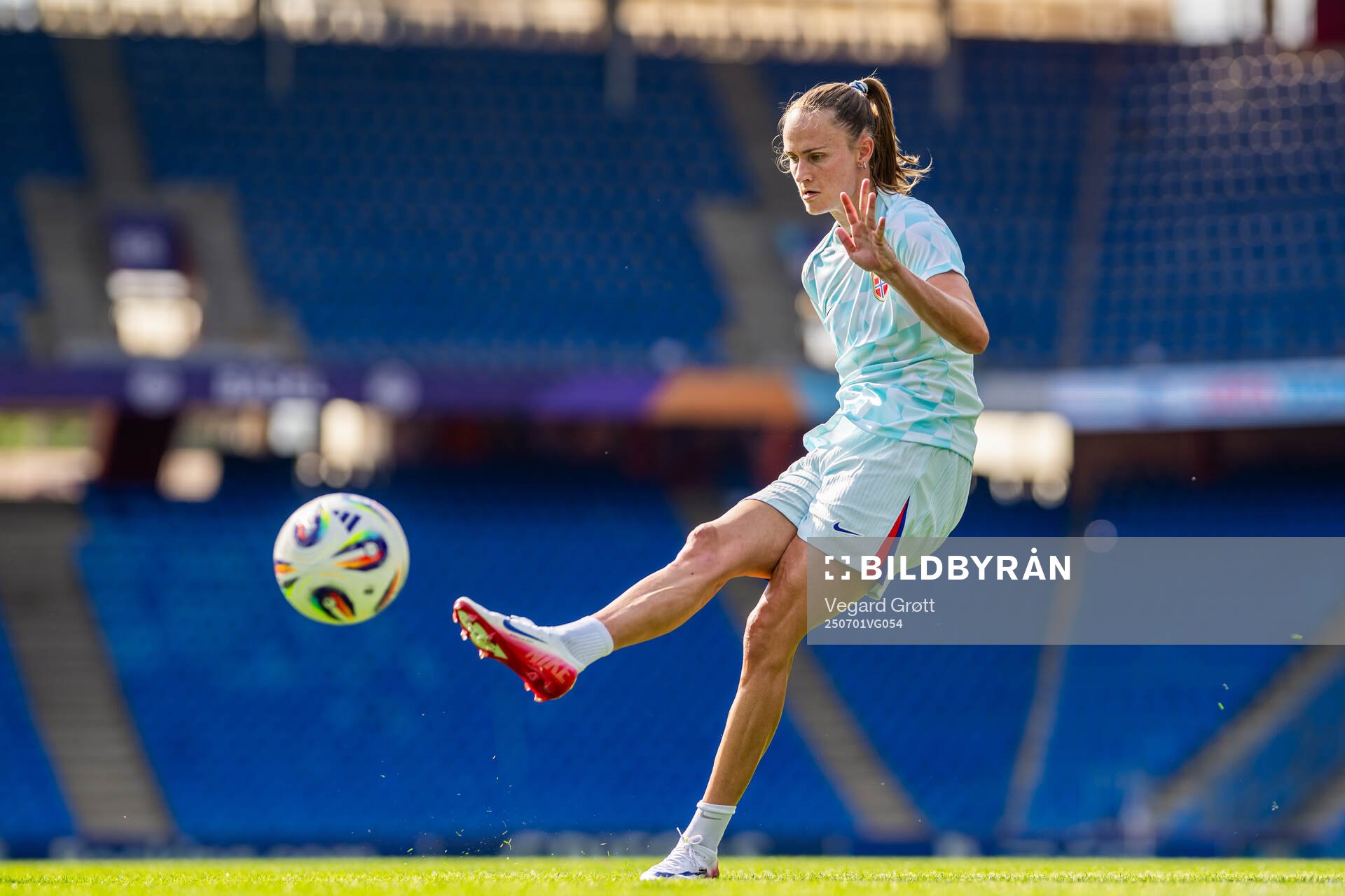 Caroline Graham Hansen of the Norwegian women's national