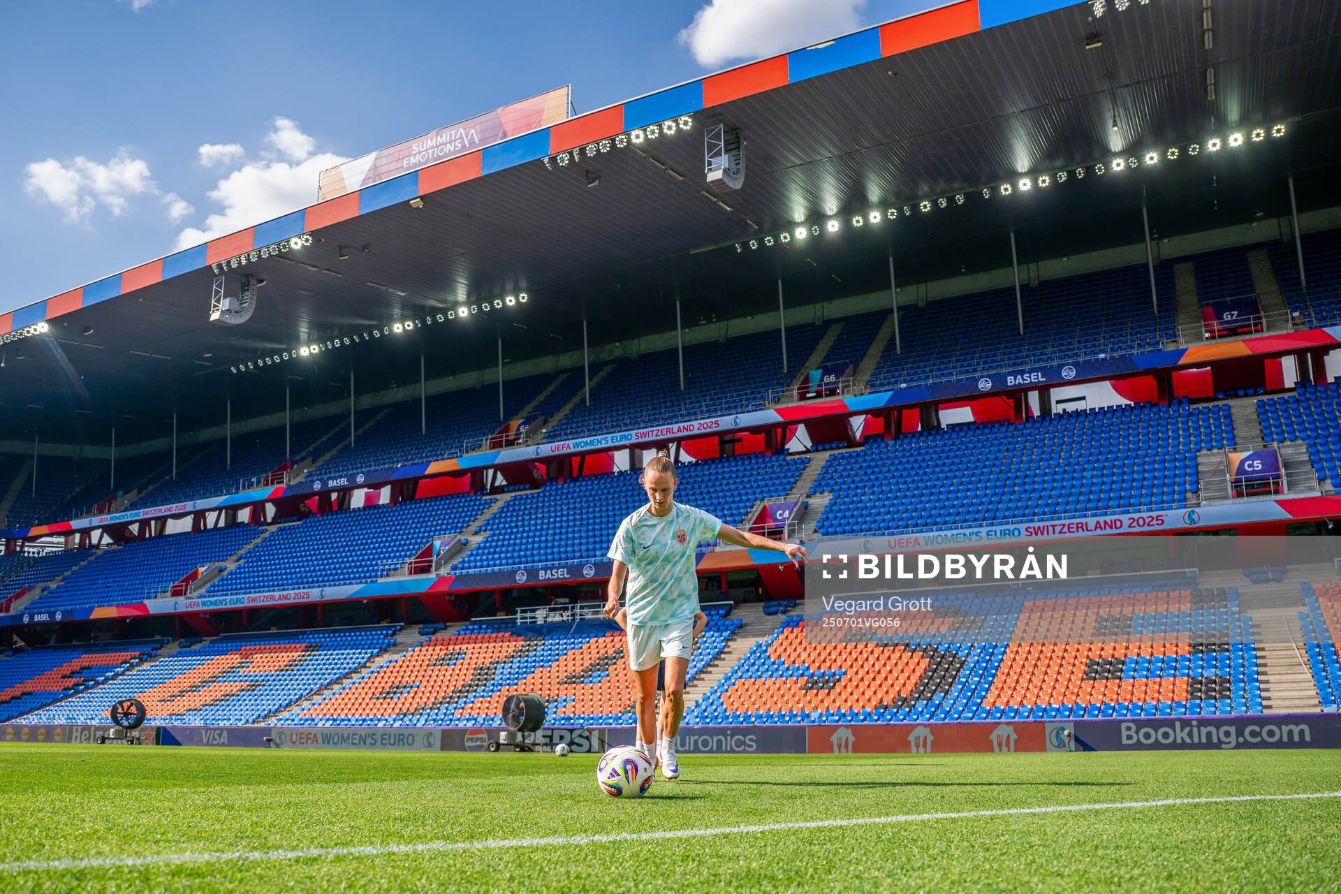 Caroline Graham Hansen of the Norwegian women's national