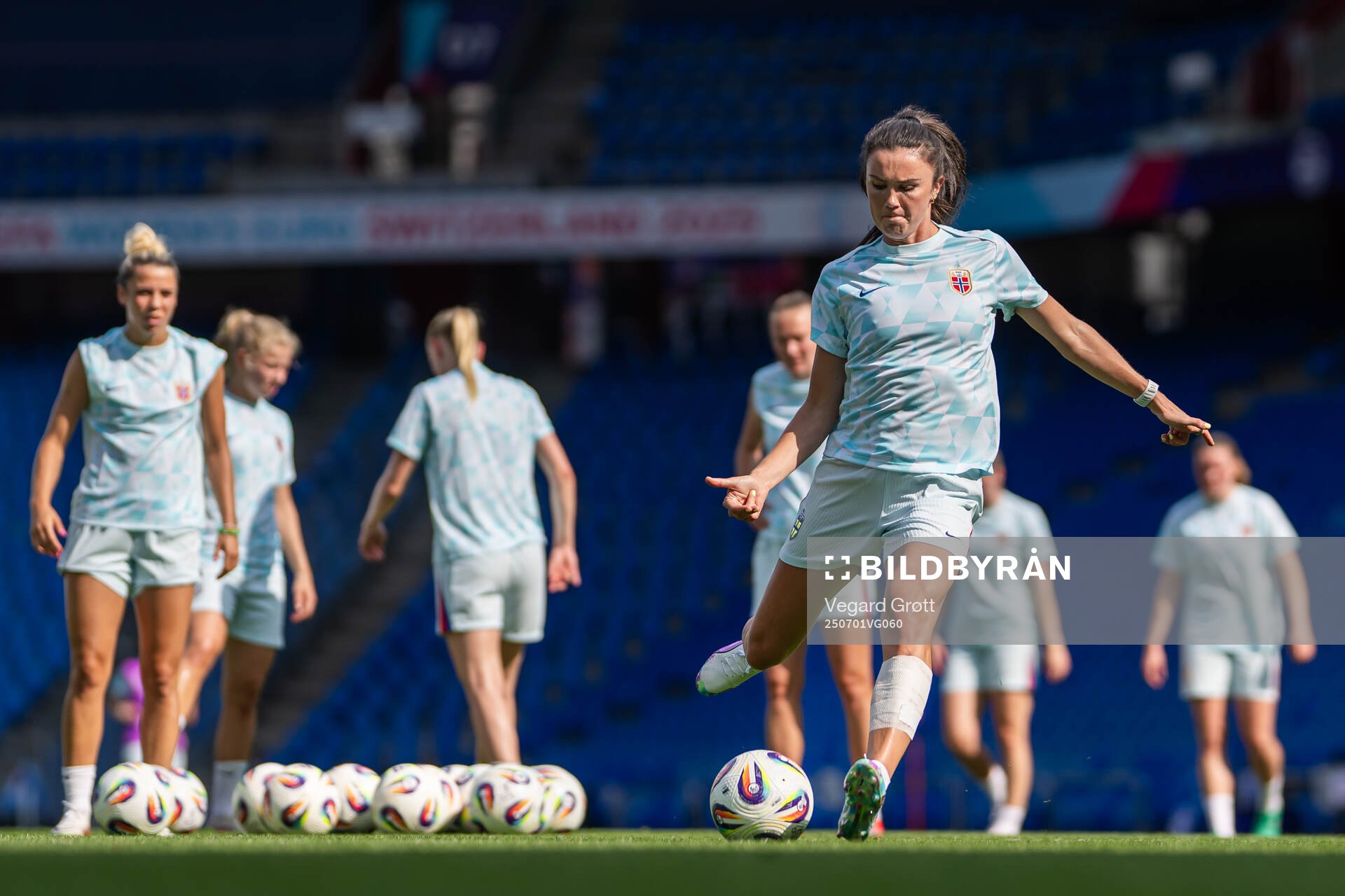 Ingrid Syrstad Engen of the Norwegian women's national