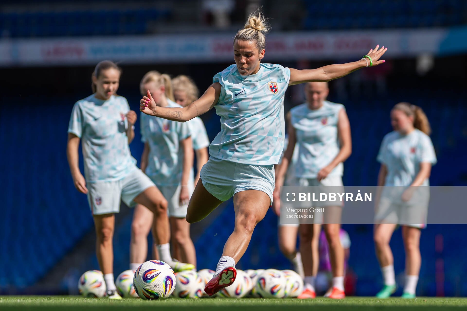 Celin Bizet Dønnum of the Norwegian women's national