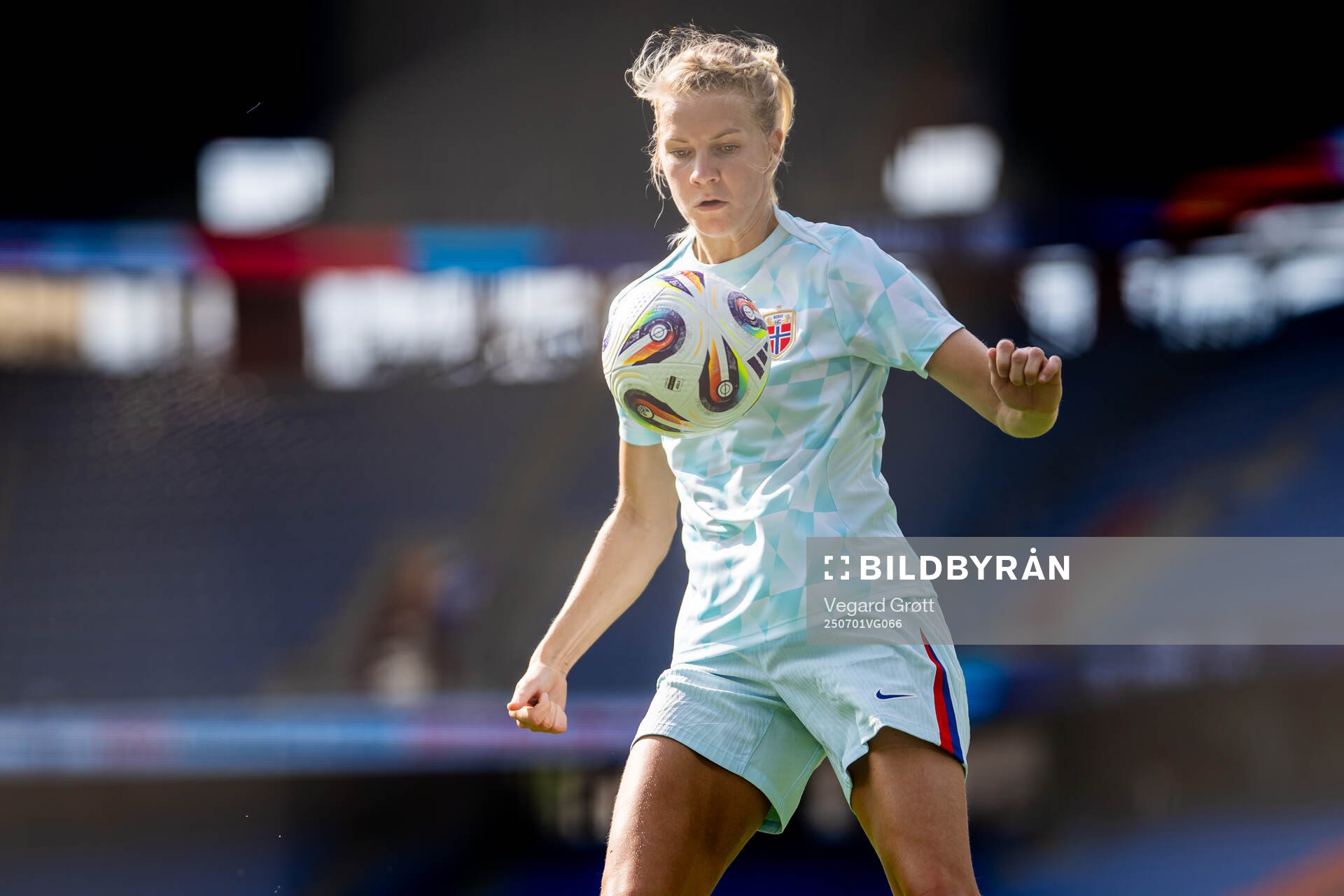 Ada Hegerberg of the Norwegian women's national football