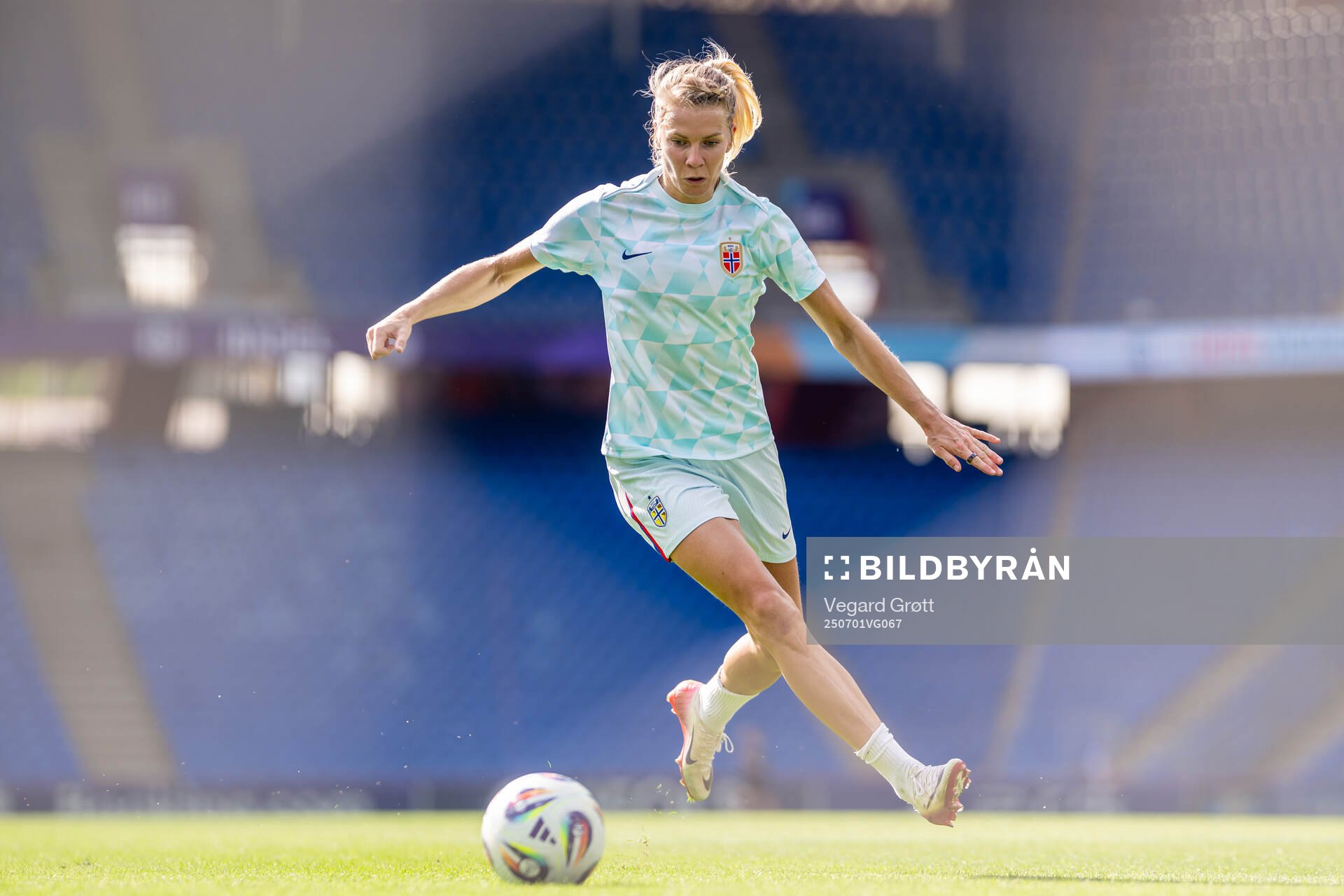 Ada Hegerberg of the Norwegian women's national football