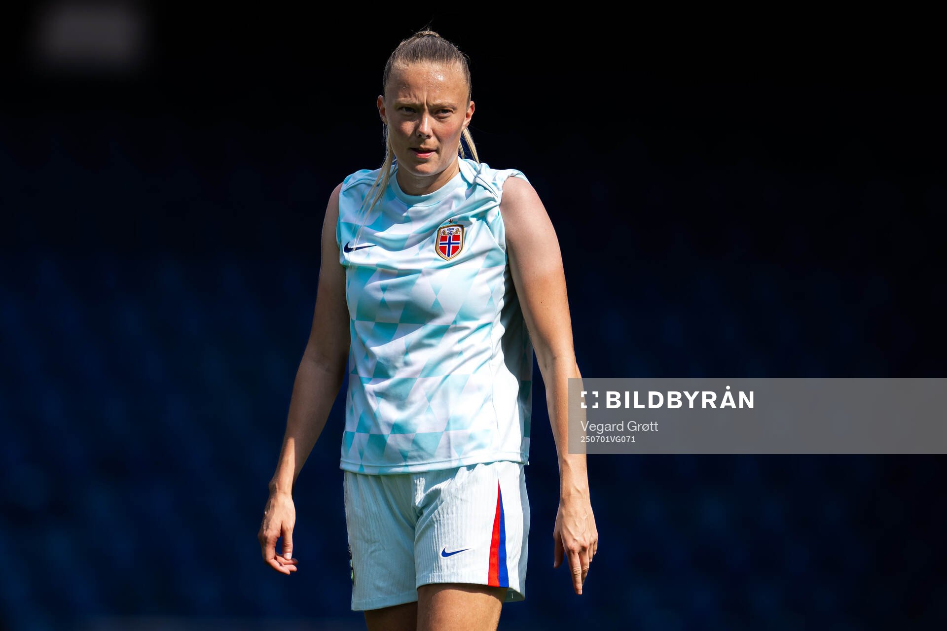 Synne Sofie Kinden Jensen of the Norwegian women's national