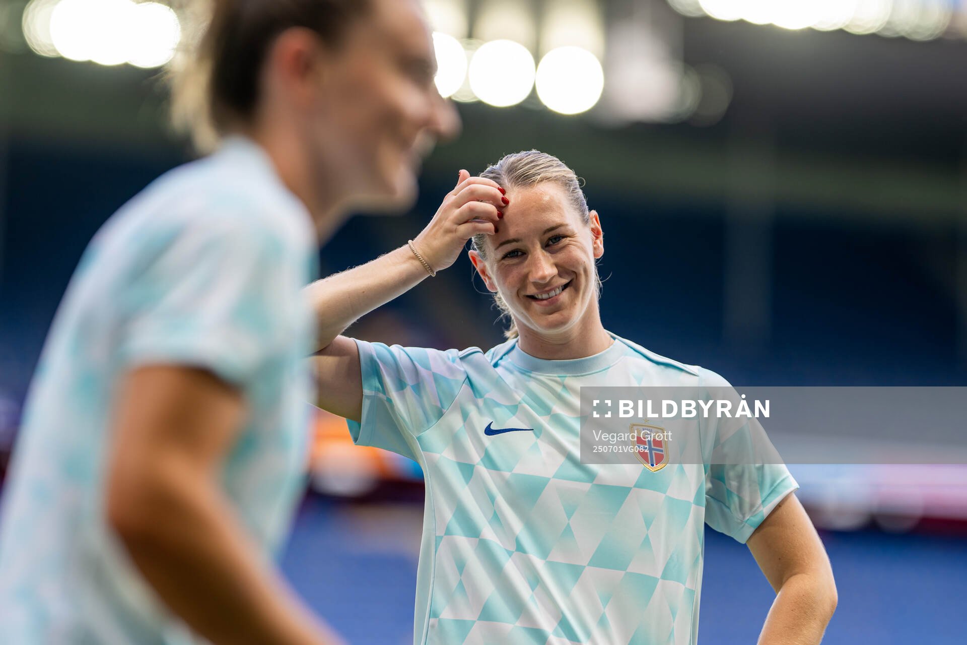 Elisabeth Terland of the Norwegian women's national