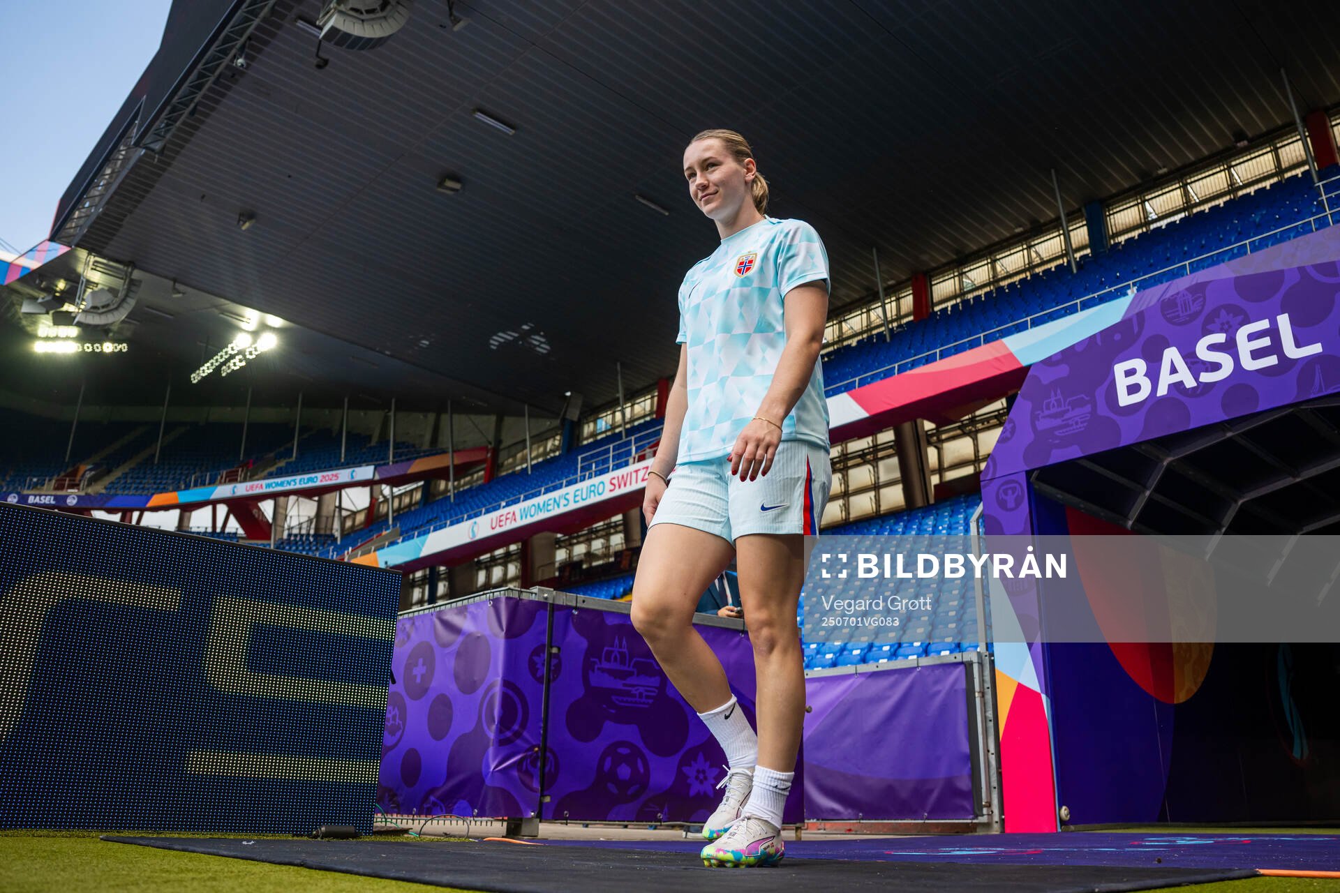 Elisabeth Terland of the Norwegian women's national