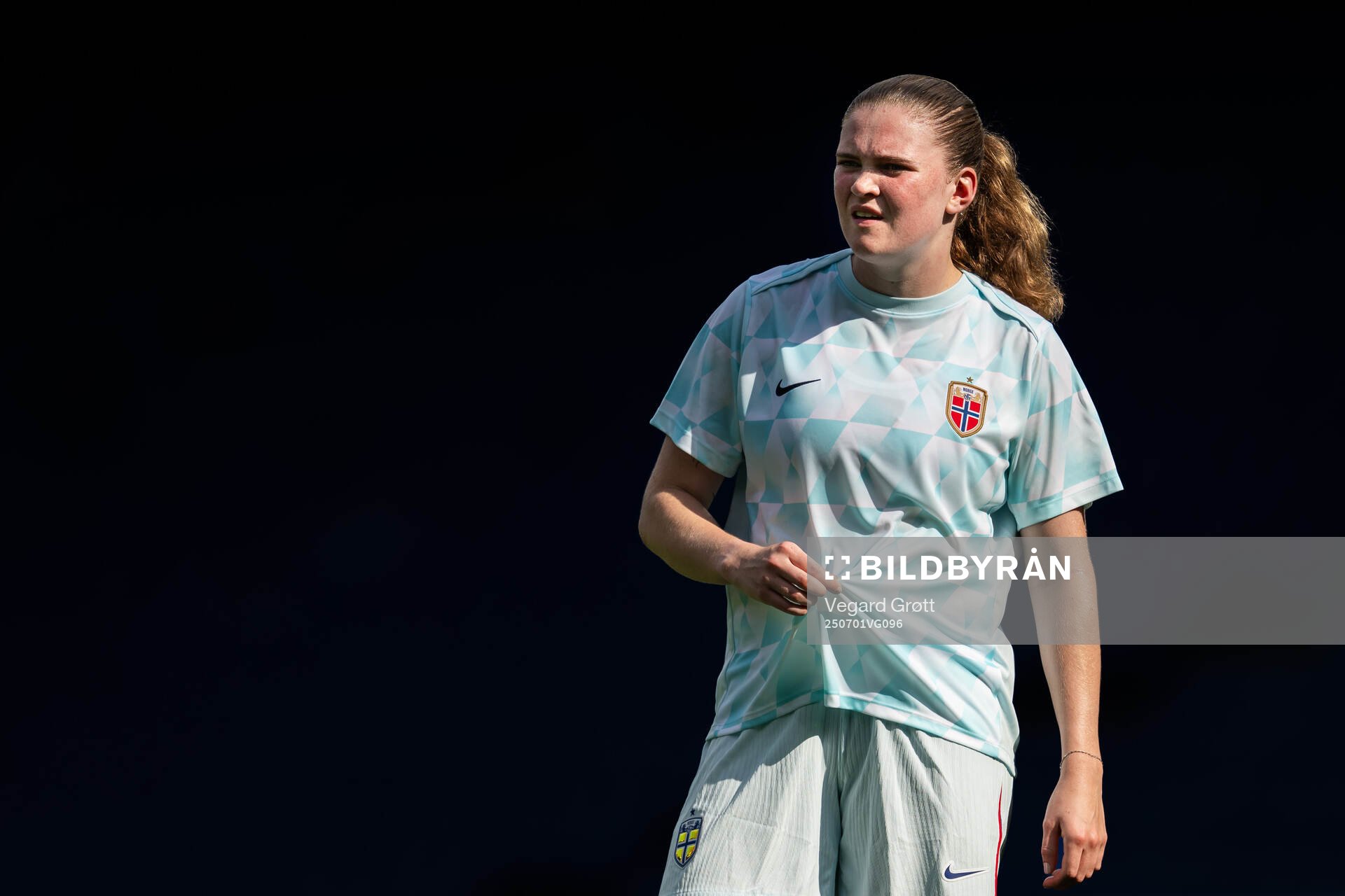 Signe Gaupset of the Norwegian women's national football