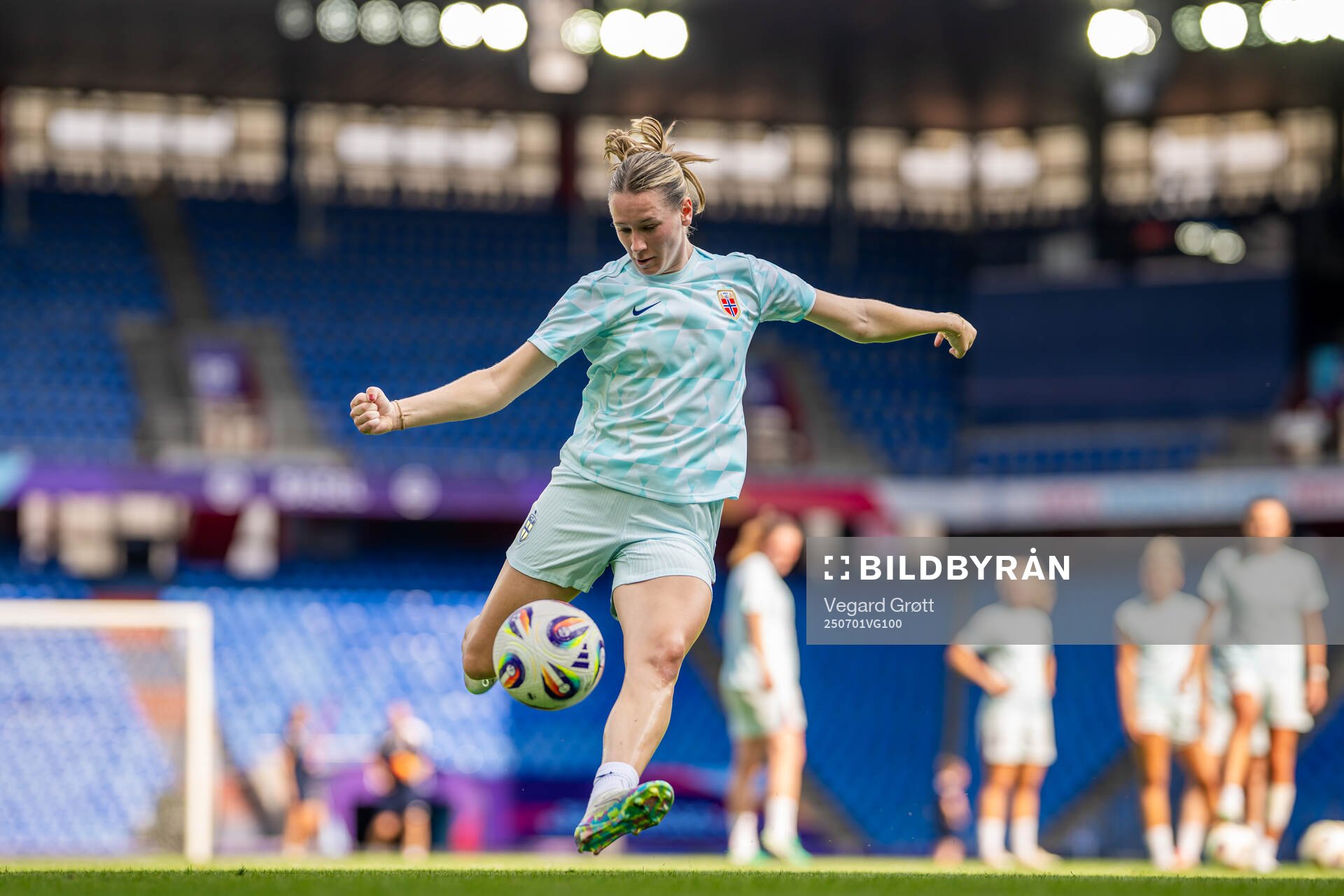 Elisabeth Terland of the Norwegian women's national