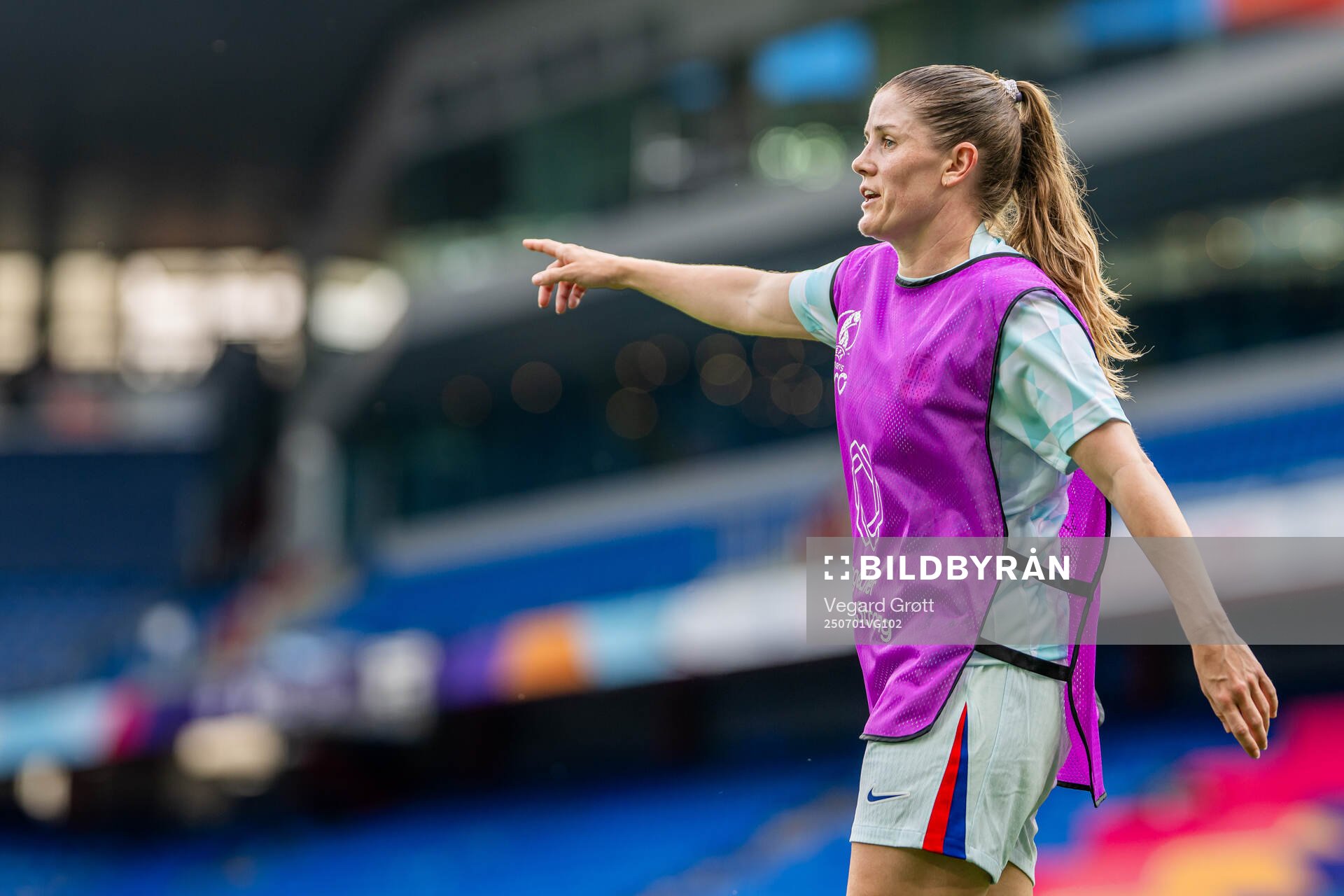 Maren Mjelde of the Norwegian women's national football team