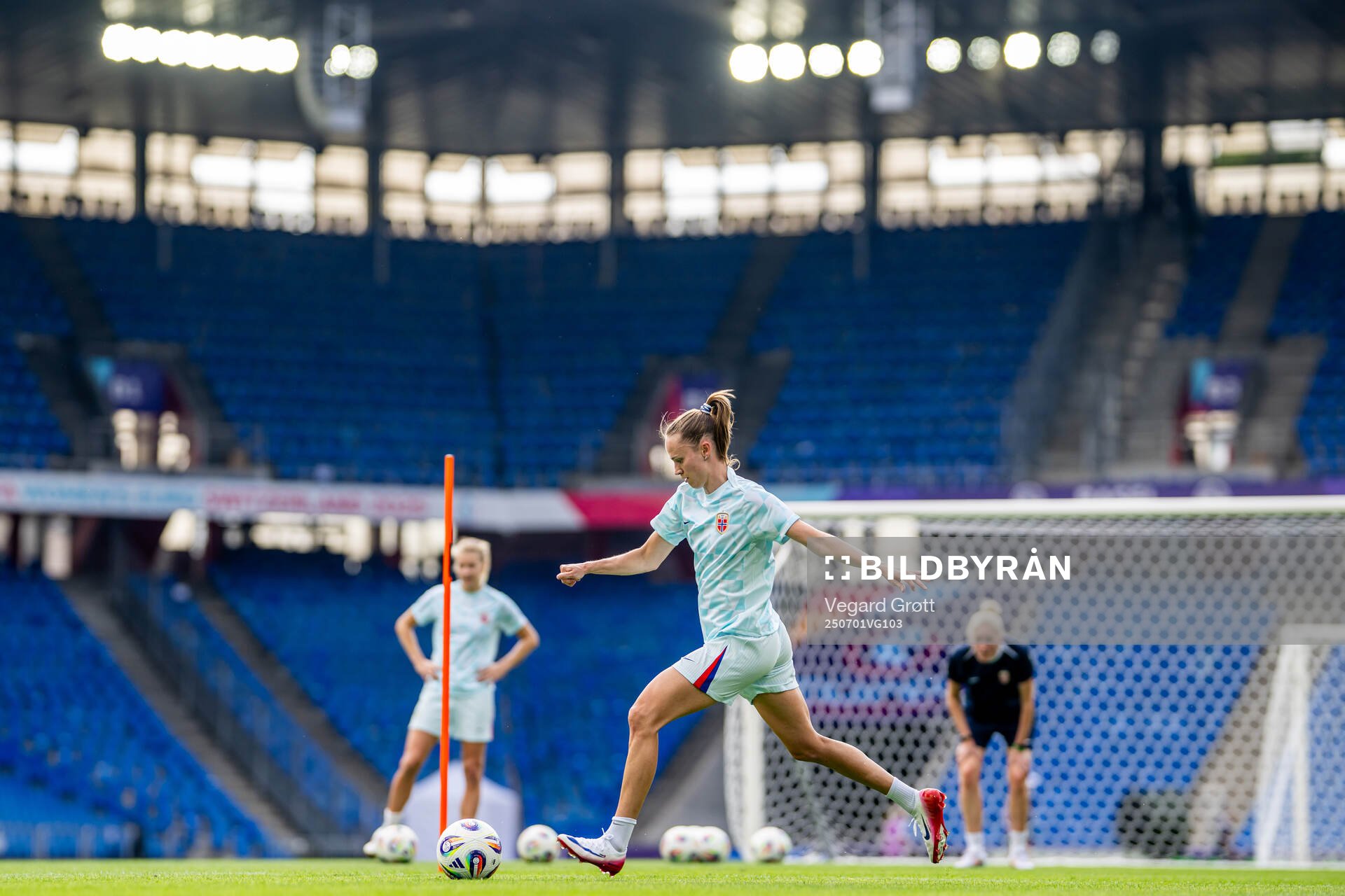Caroline Graham Hansen of the Norwegian women's national
