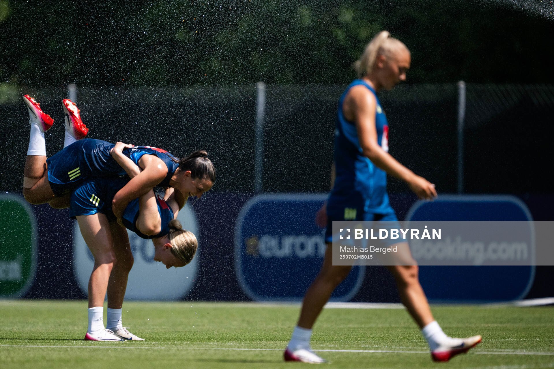 Johanna Rytting Kaneryd and Matilda Vinberg of the Swedish