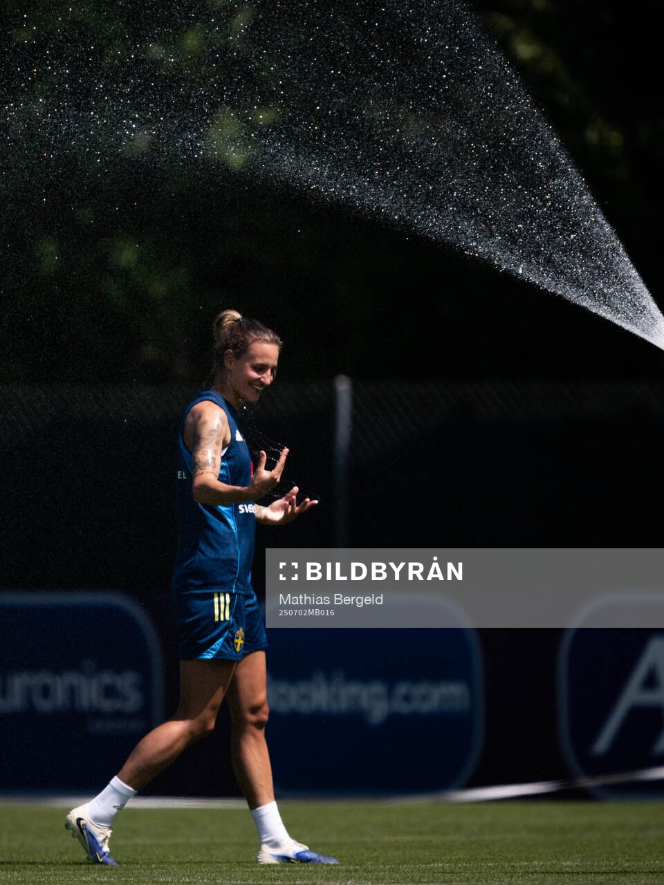 Nathalie Björn of the Swedish women's national football