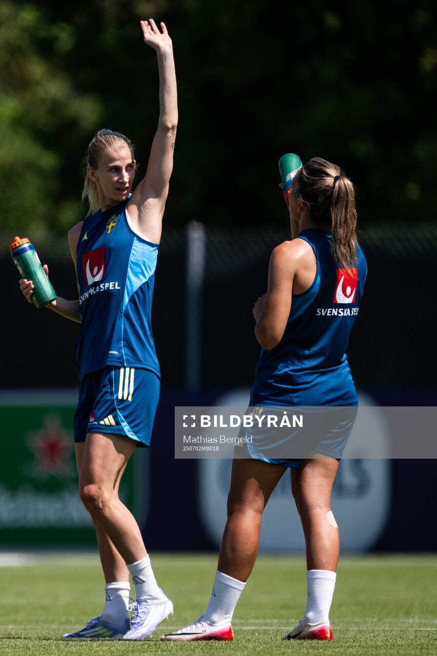 Sofia Jakobsson of the Swedish women's national football