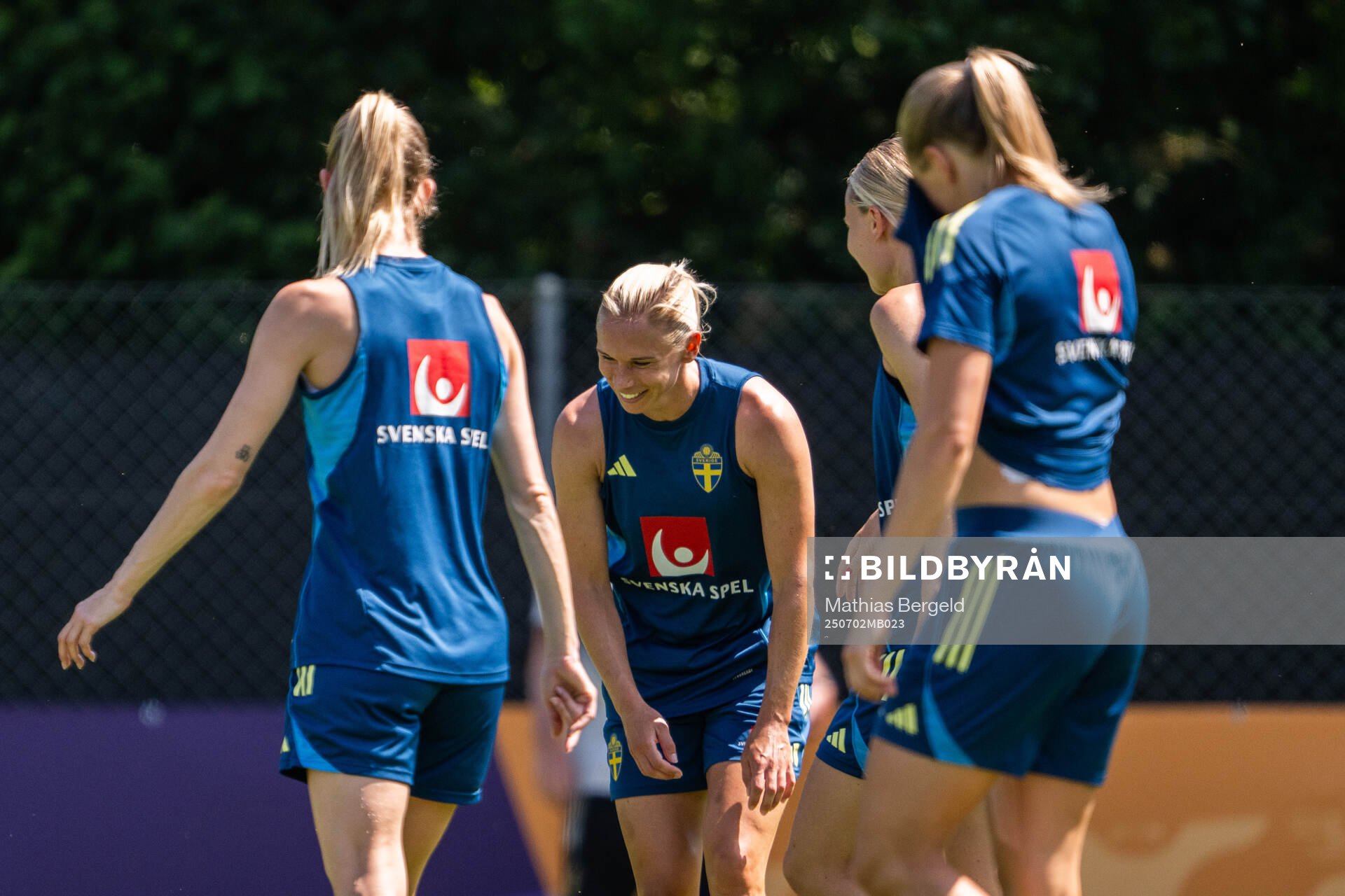 Jonna Andersson of the Swedish women's national football