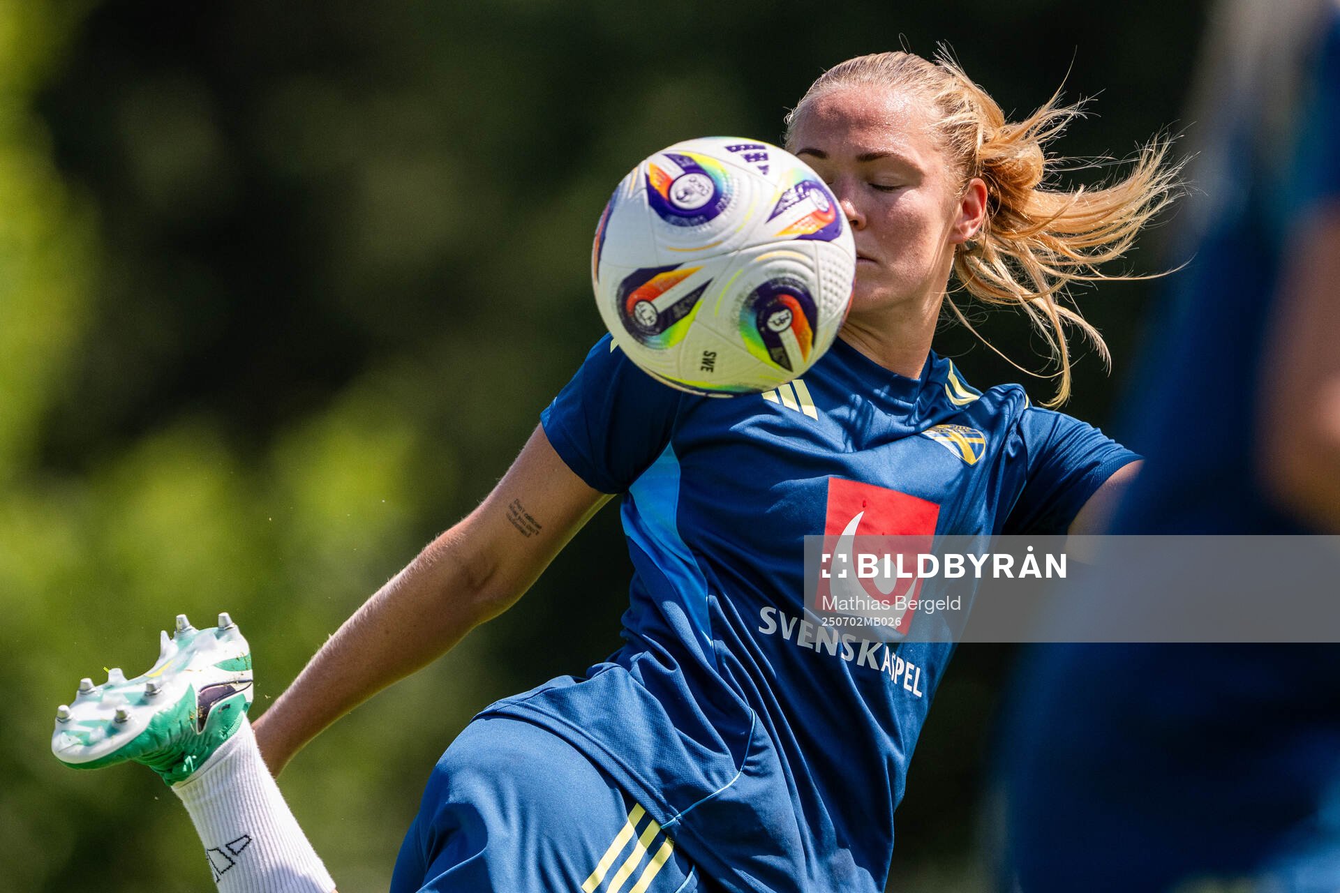 Magdalena Eriksson of the Swedish women's national football