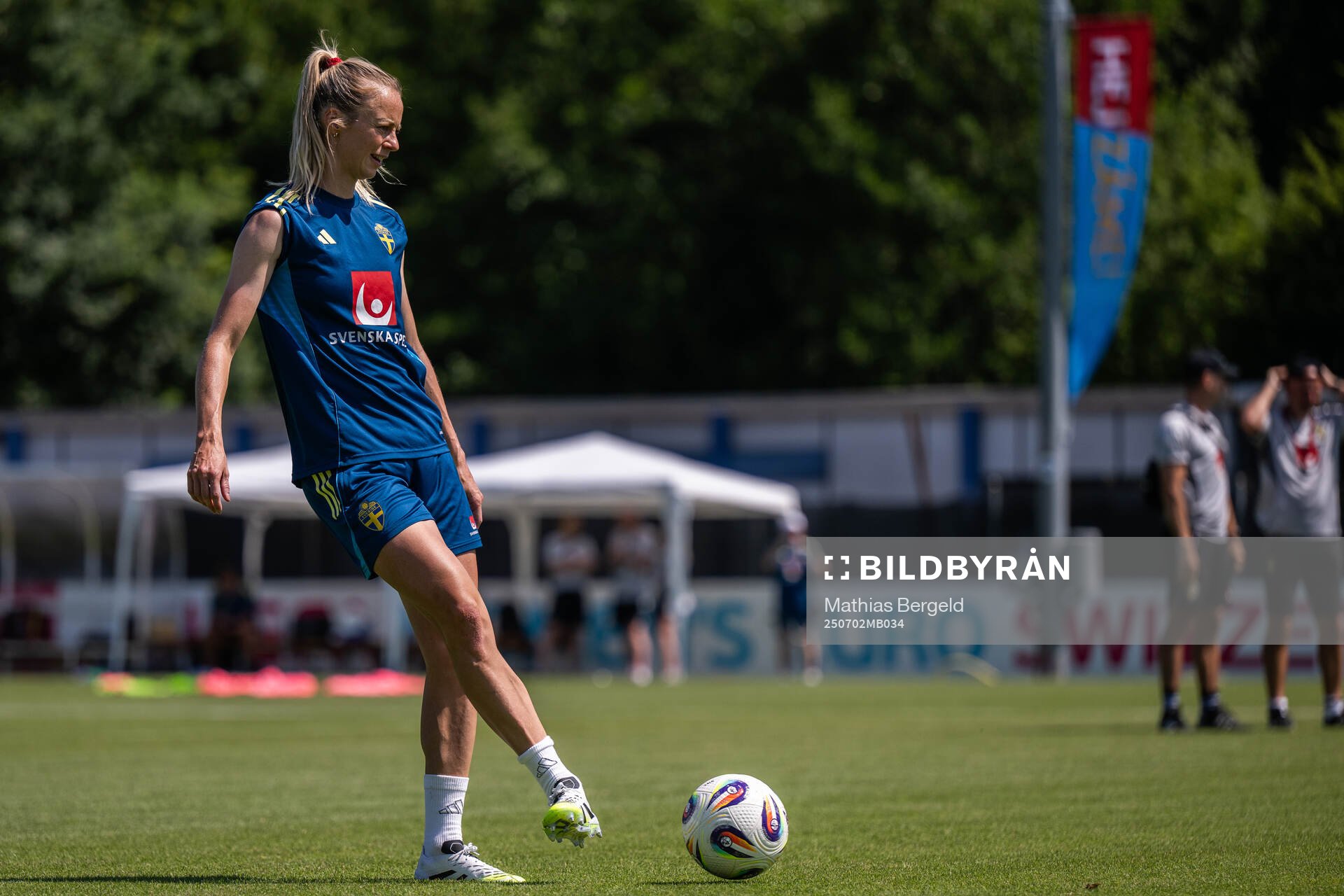 Amanda Ilestedt of the Swedish women's national football