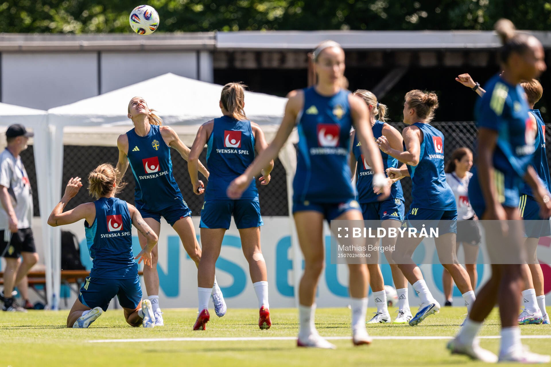 Sofia Jakobsson of the Swedish women's national football