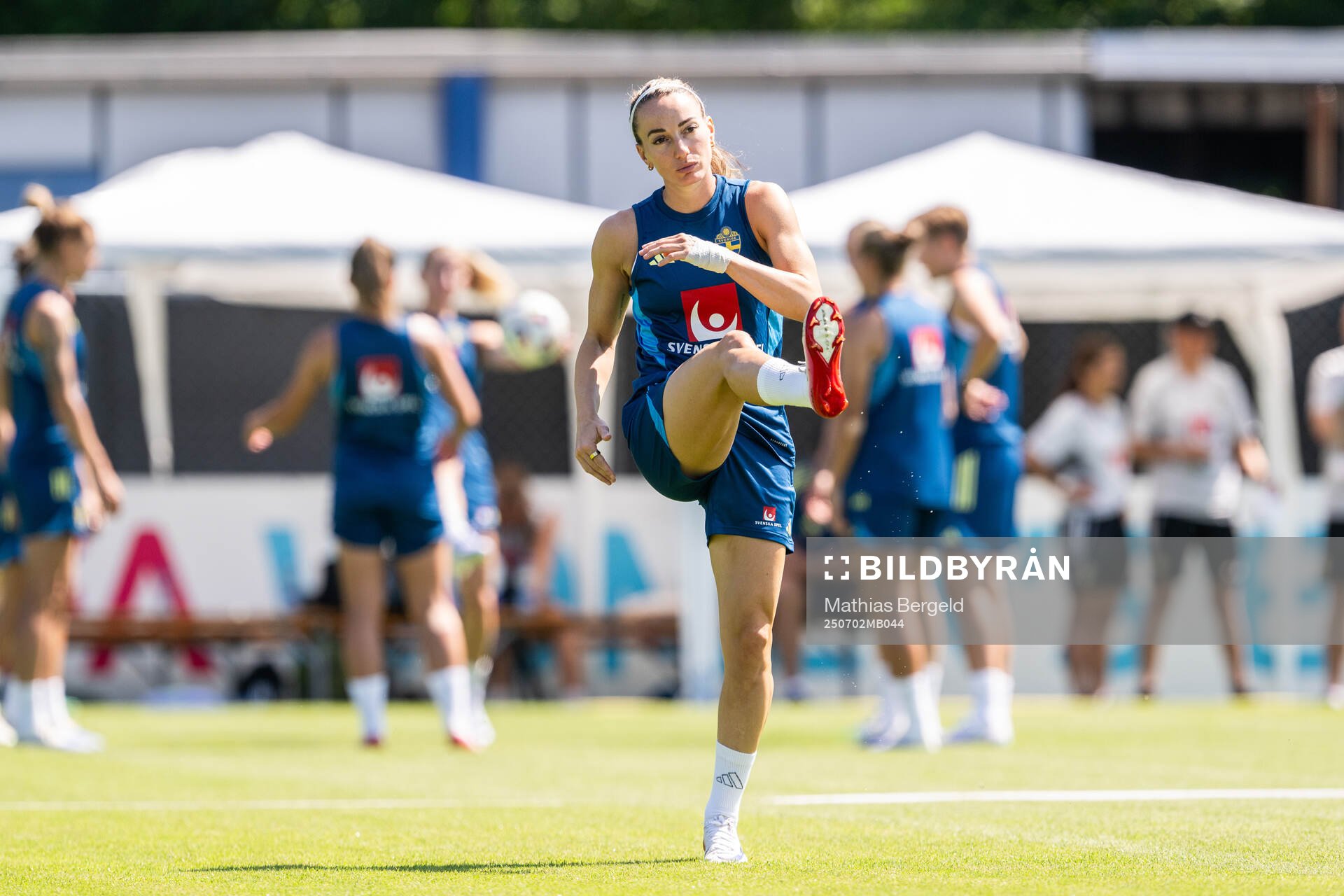 Kosovare Asllani of the Swedish women's national football