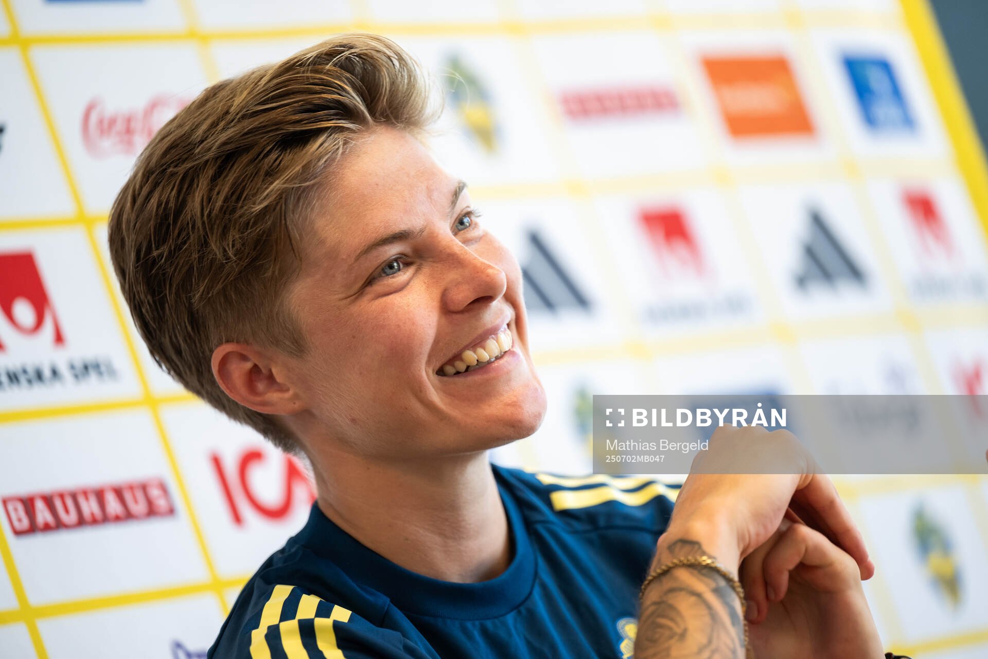 Lina Hurtig of the Swedish women's national football team