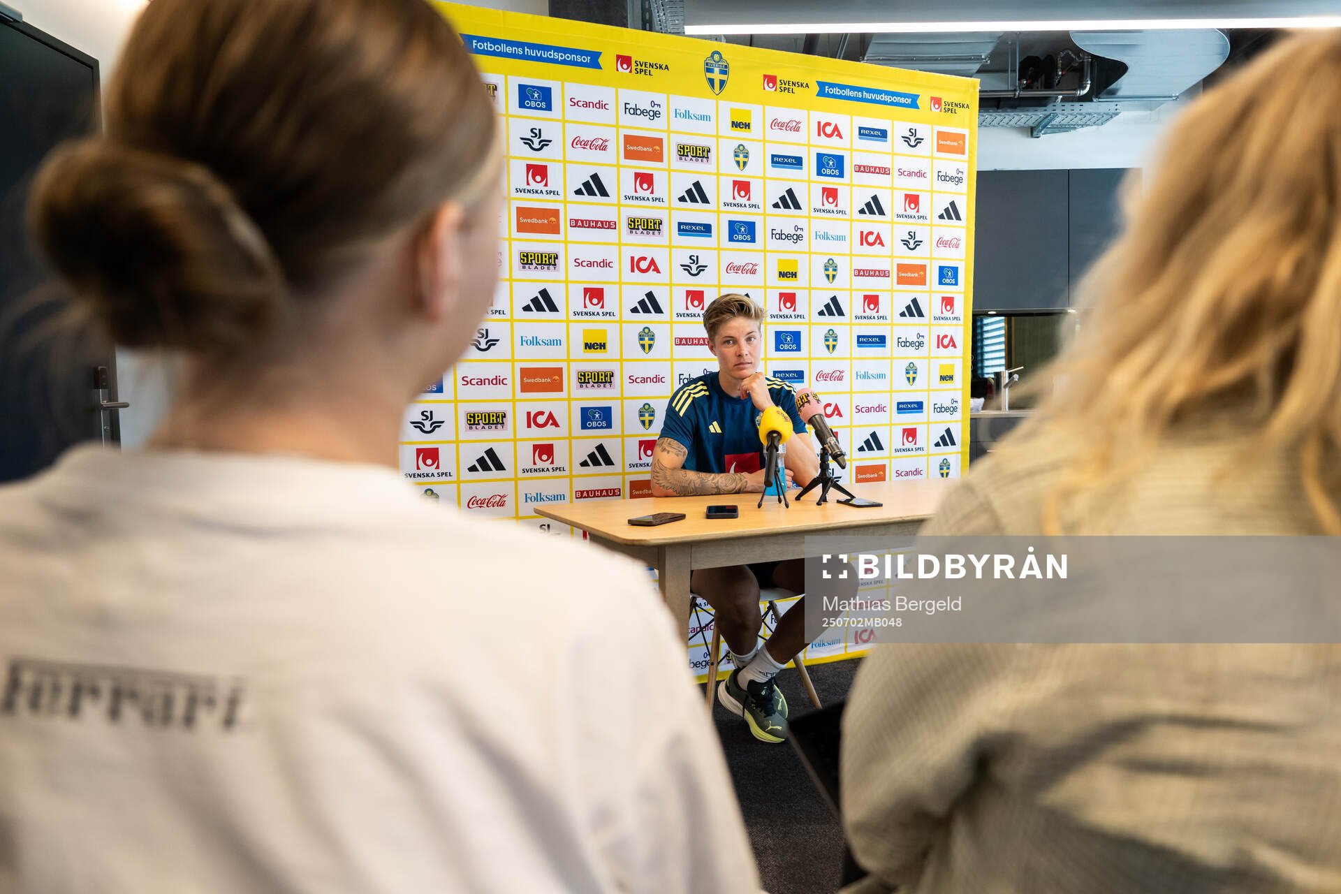 Lina Hurtig of the Swedish women's national football team