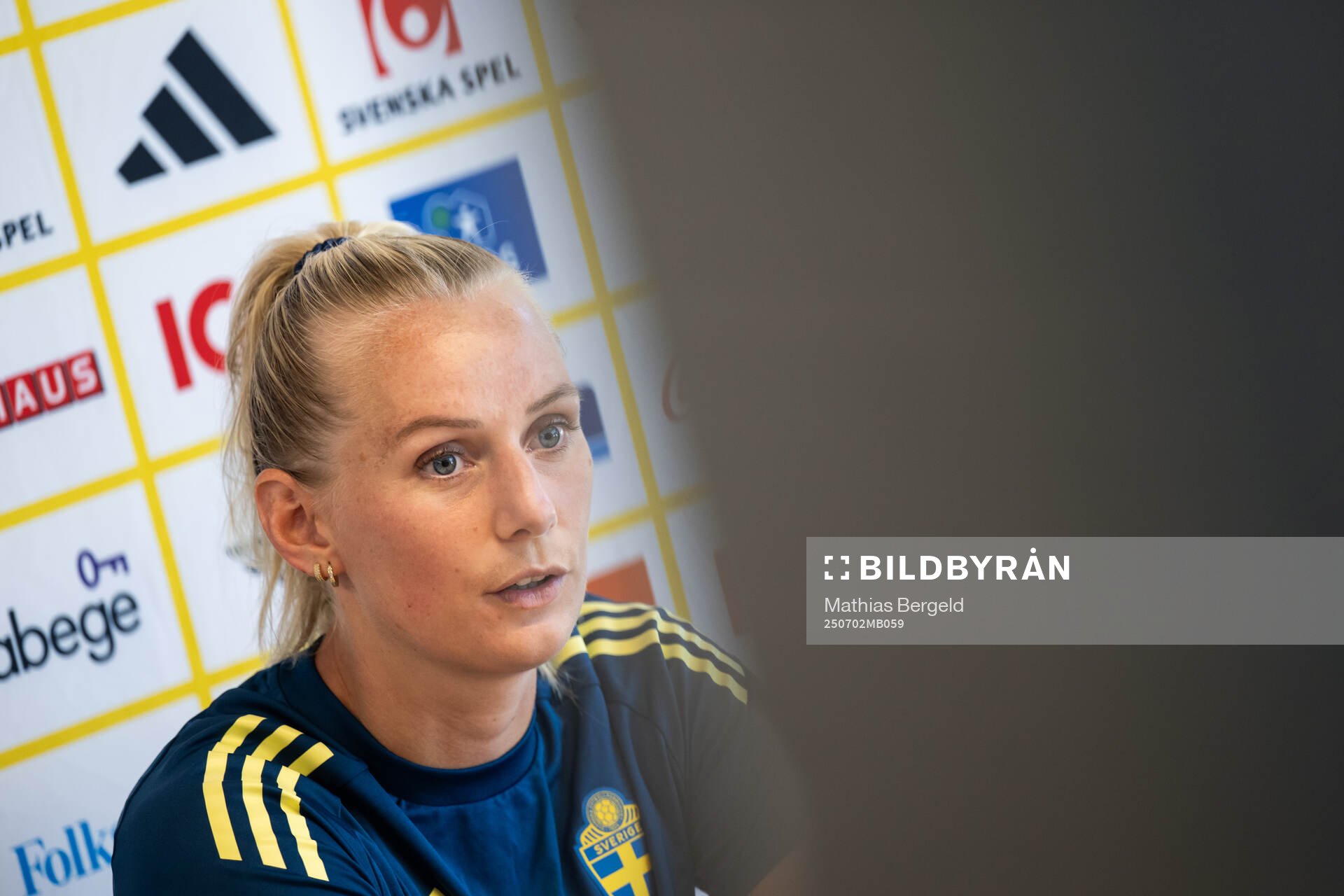 Stina Blackstenius of the Swedish women's national football