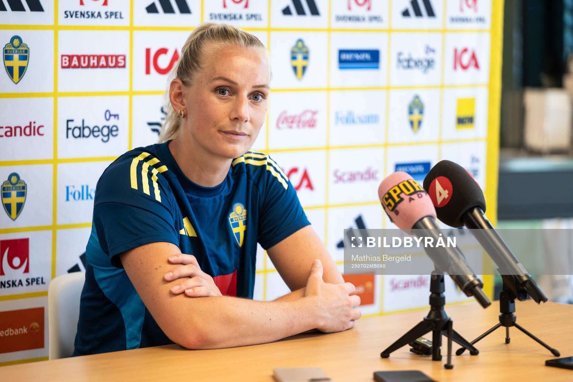 Stina Blackstenius of the Swedish women's national football