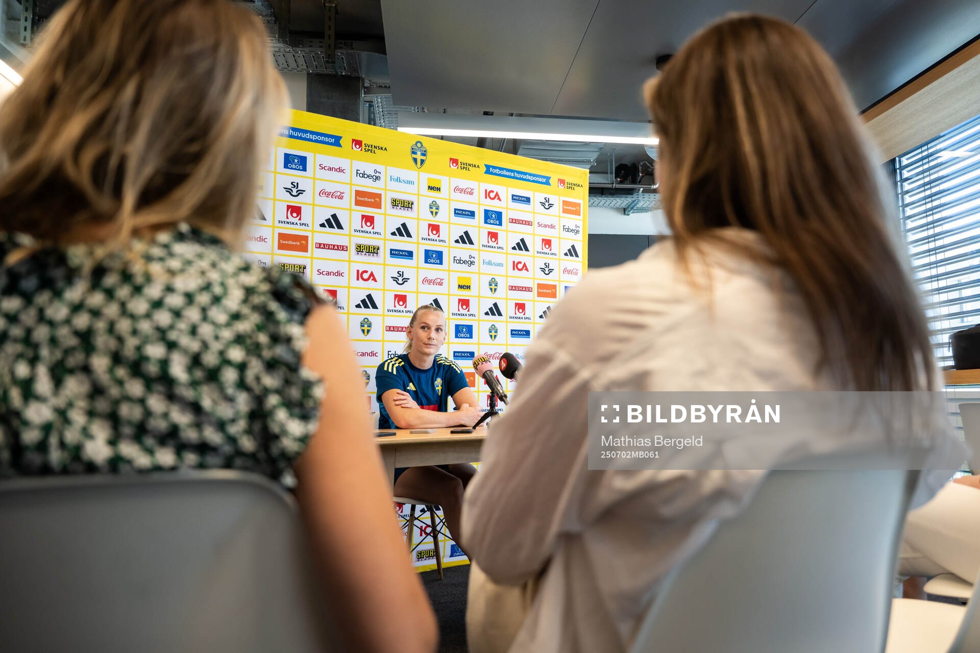 Stina Blackstenius of the Swedish women's national football