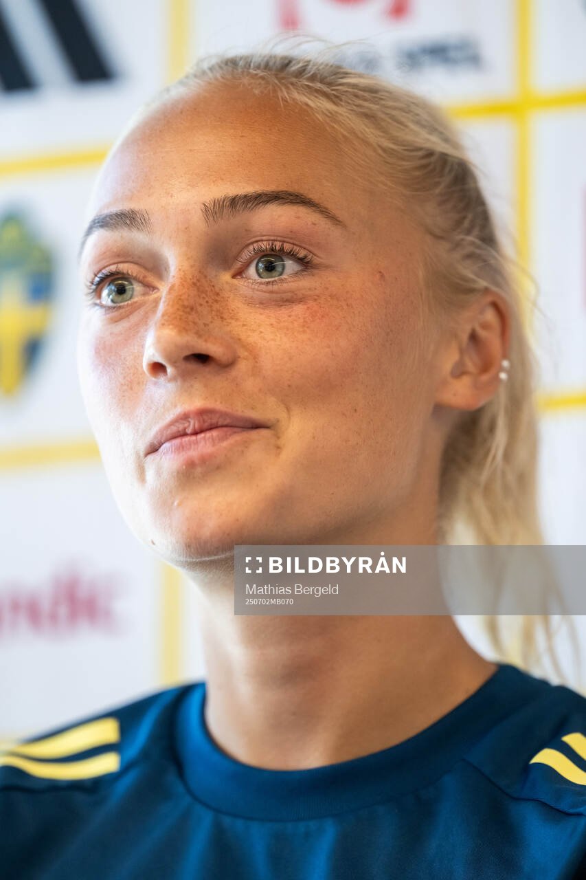 Hanna Bennison of the Swedish women's national football