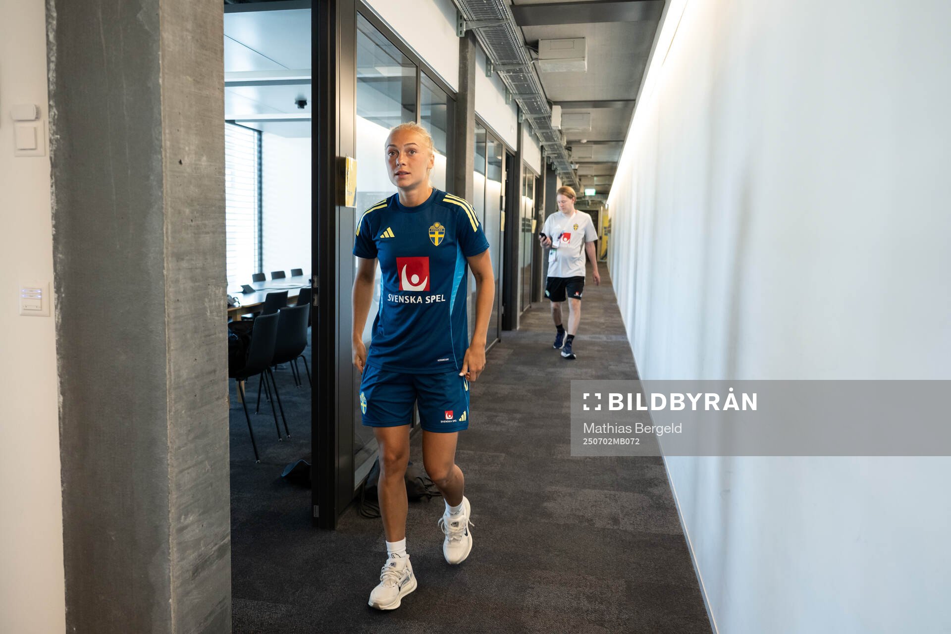 Hanna Bennison of the Swedish women's national football