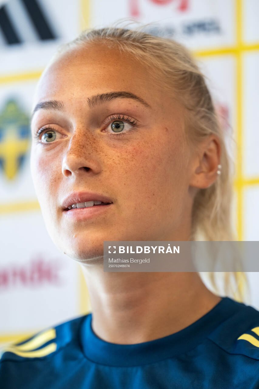 Hanna Bennison of the Swedish women's national football