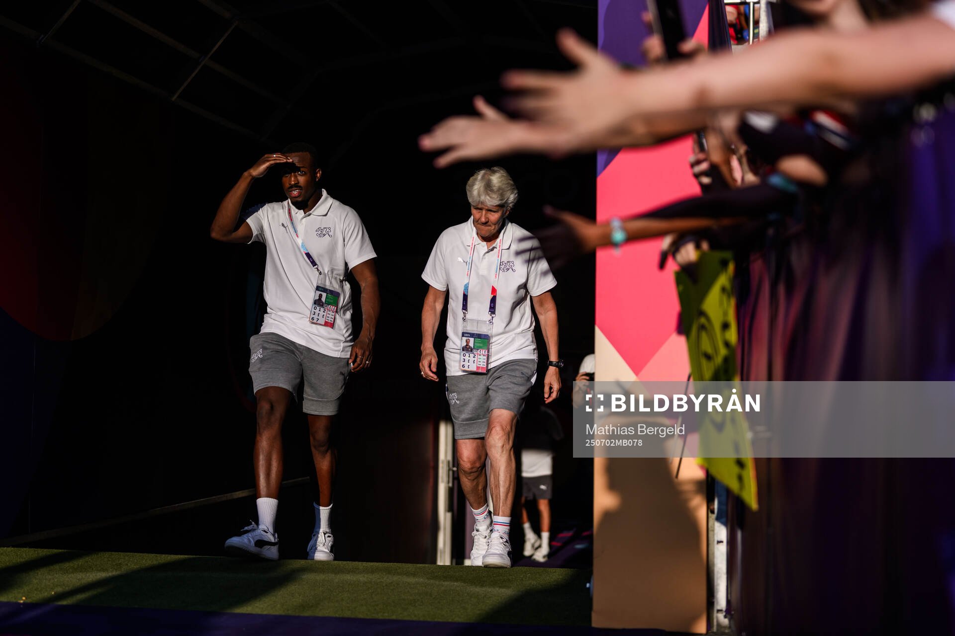 Head coach Pia Sundhage of Switzerland