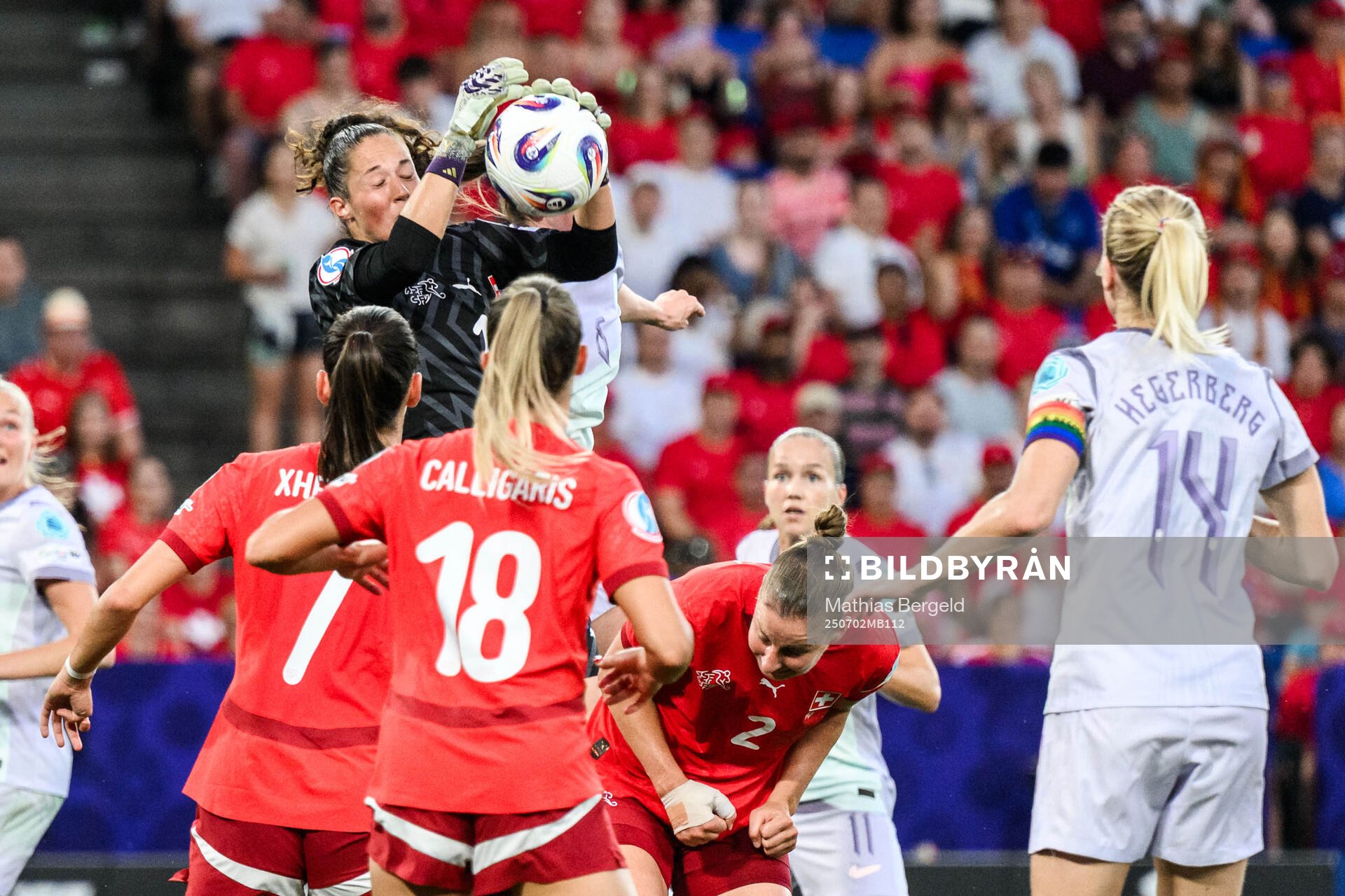 Goalkeeper Livia Peng of Switzerland