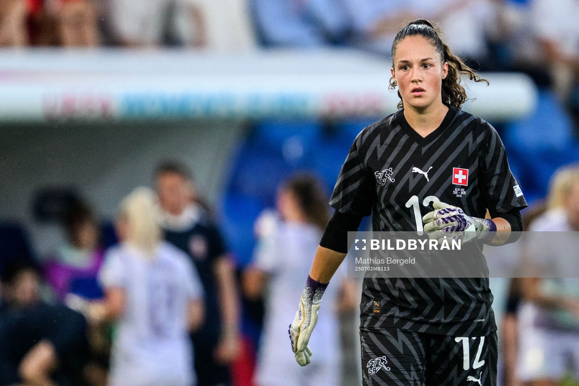 Goalkeeper Livia Peng of Switzerland