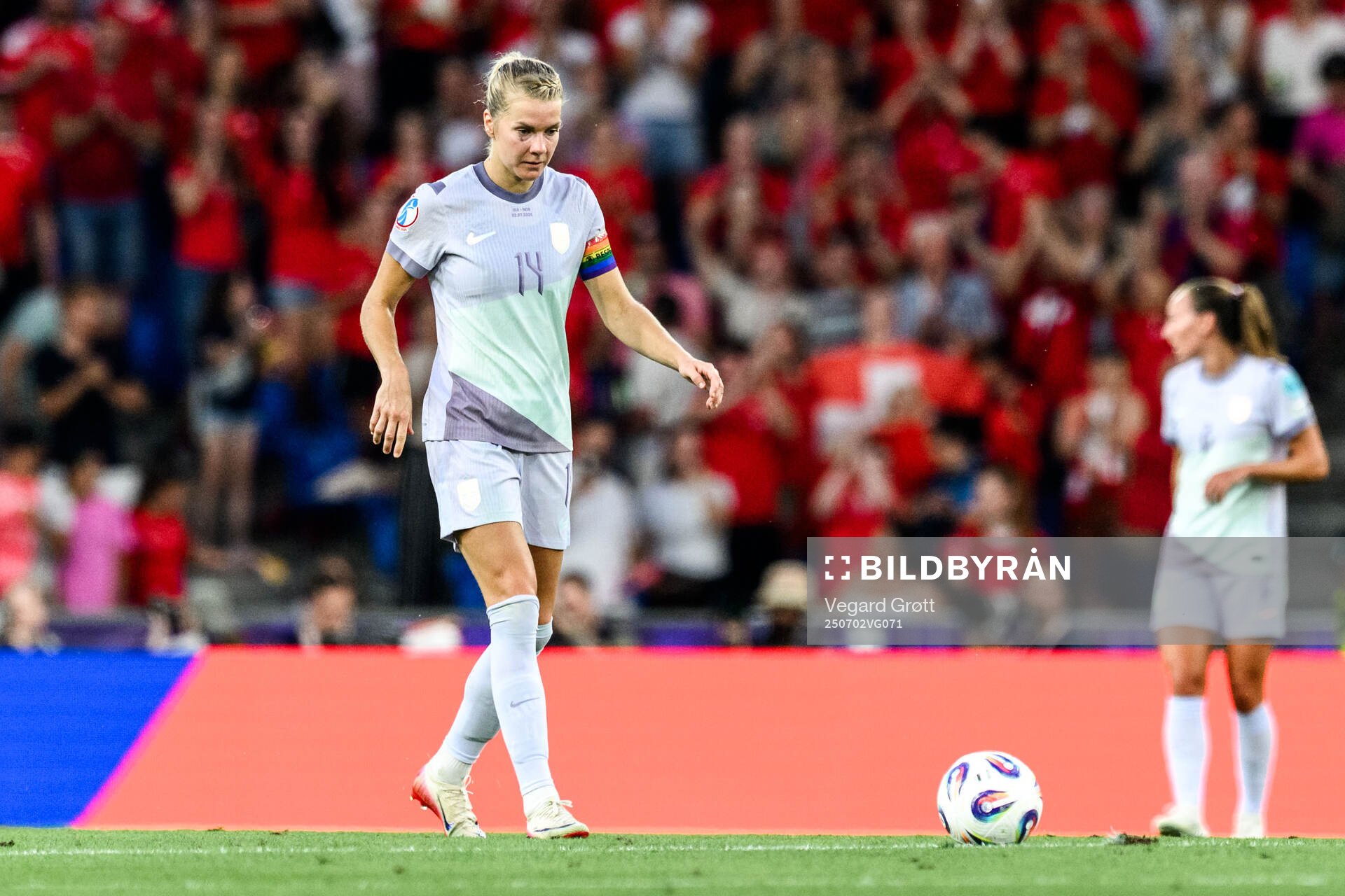 Ada Hegerberg of Norway looks dejected