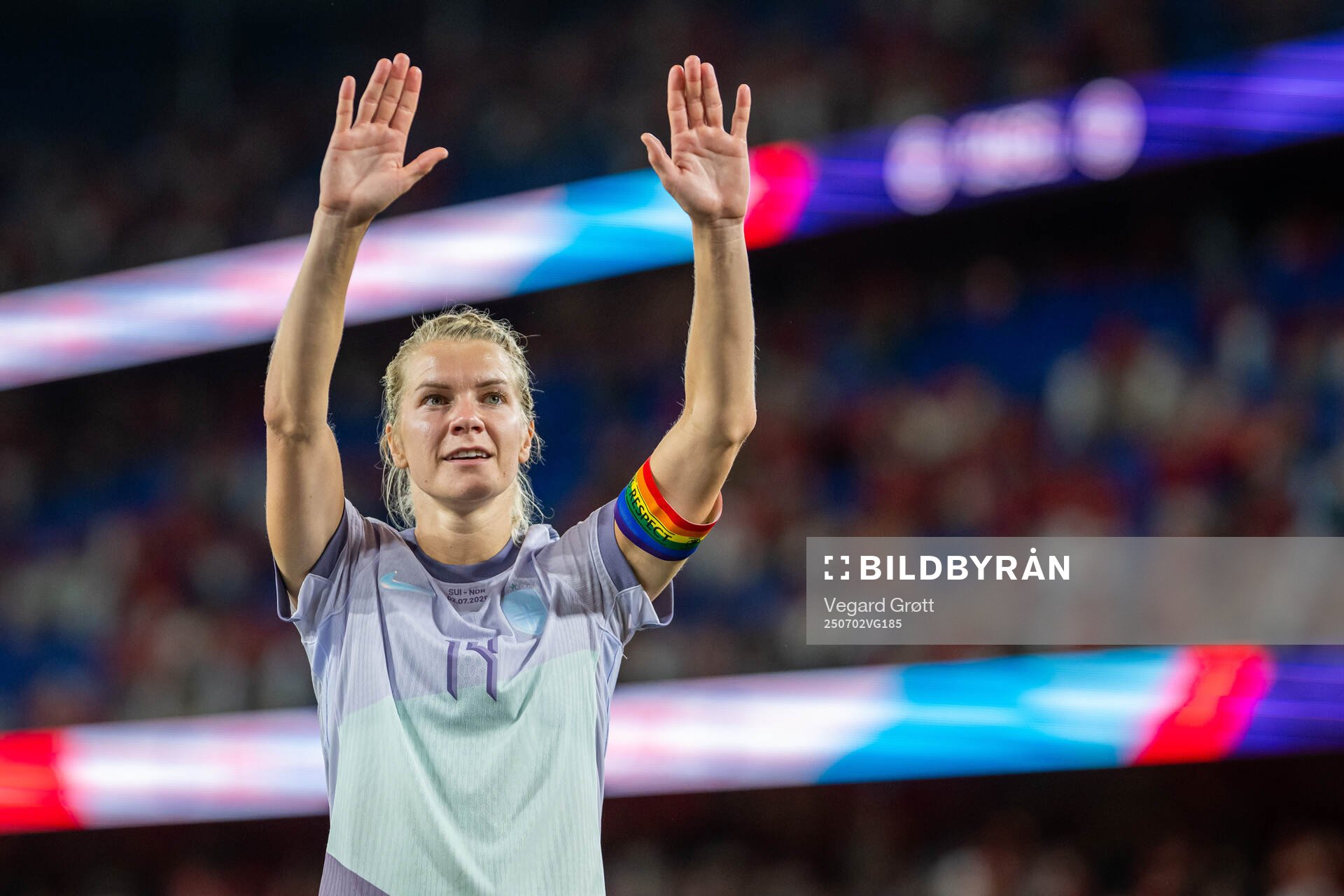 Ada Hegerberg of Norway celebrates