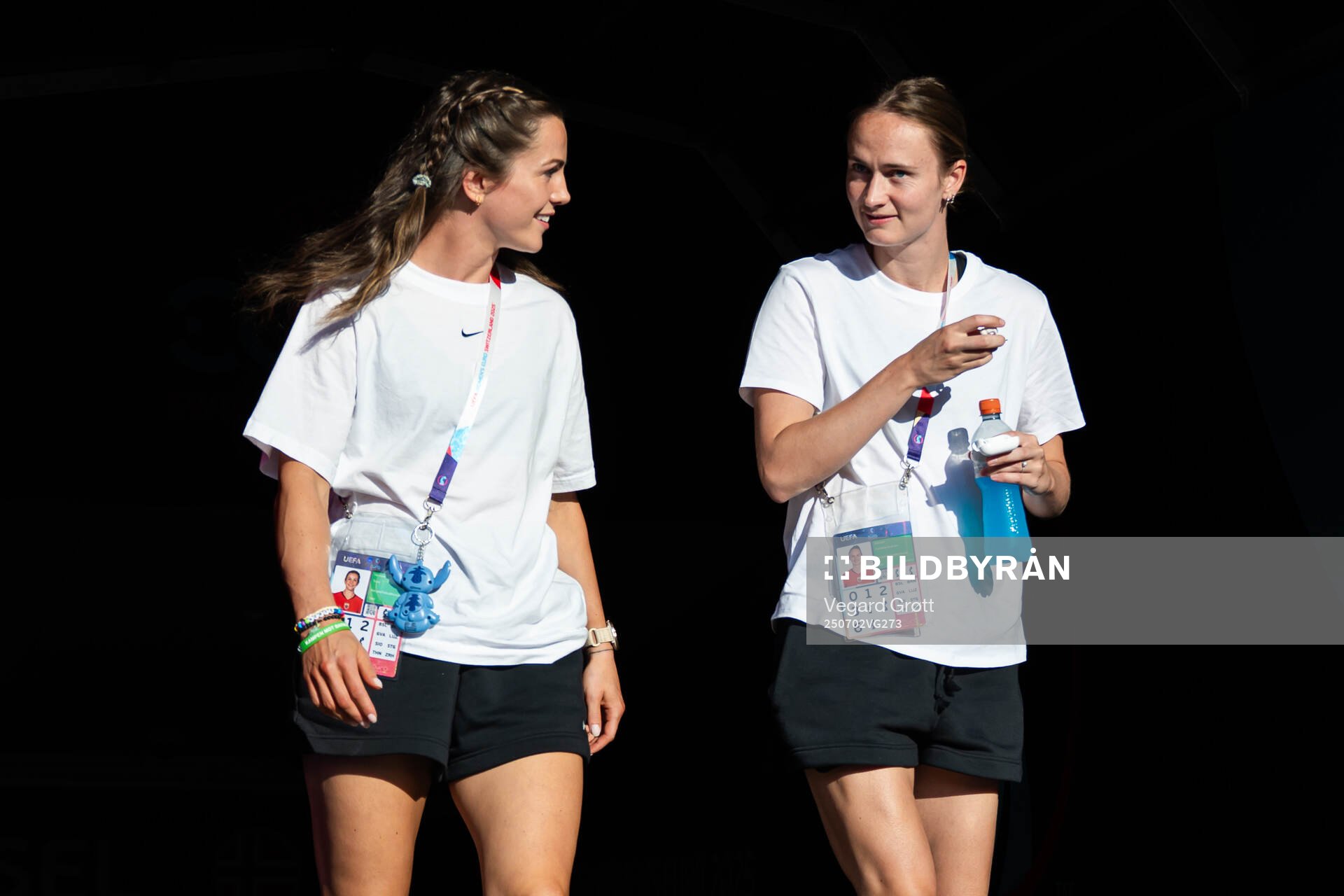 Tuva Hansen and Caroline Graham Hansen of Norway