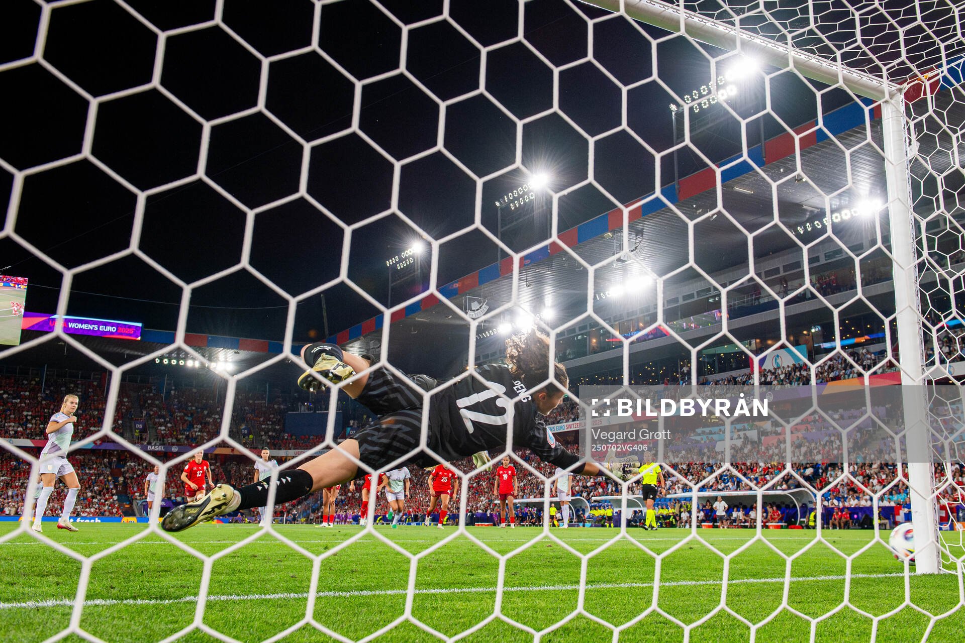 Ada Hegerberg of Norway misses a penalty kick against