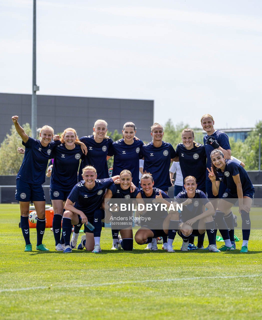 03.07.2025 - Denmark Womens Team practice in Neuchätel in