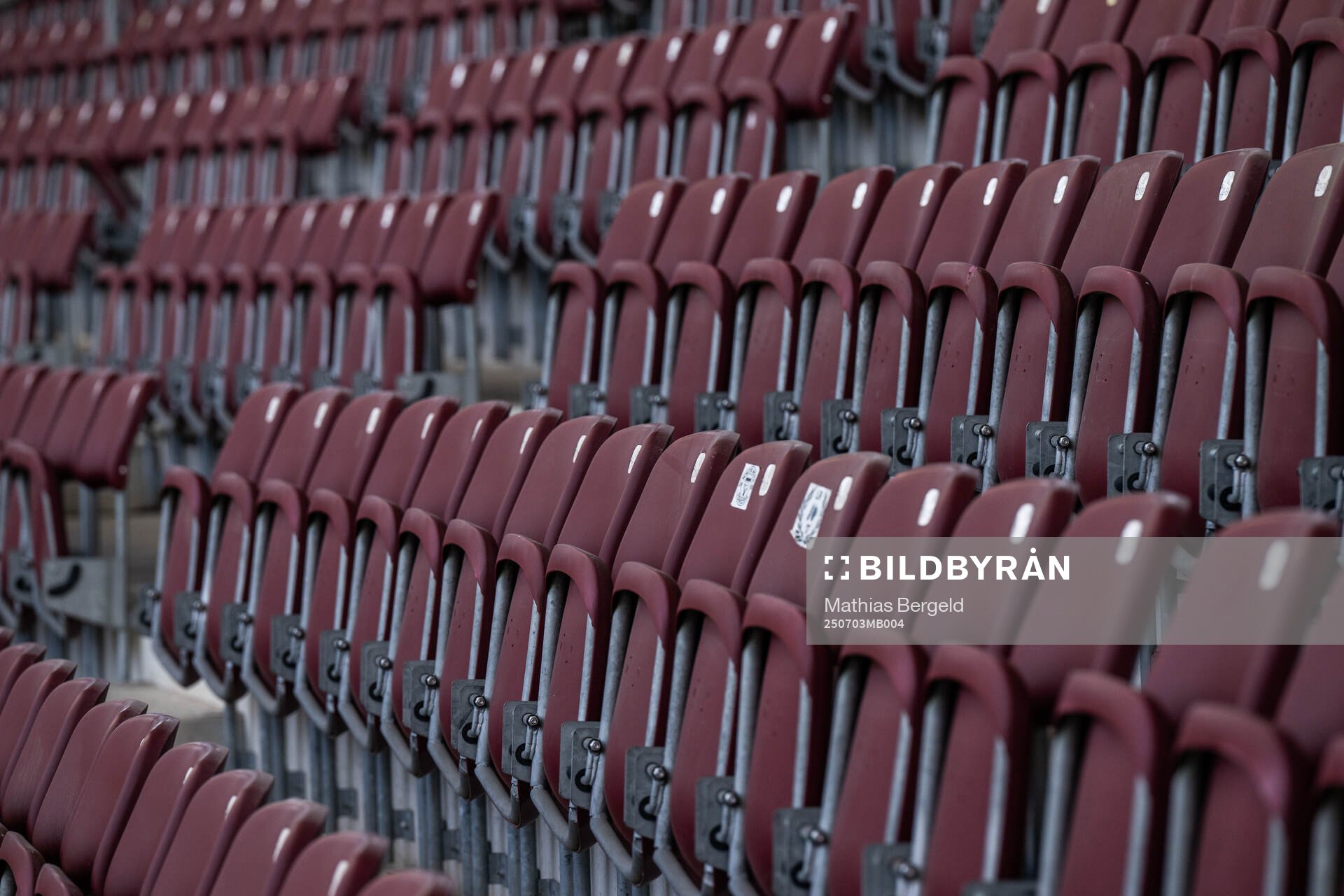 View of the stands at Stade de Geneve
